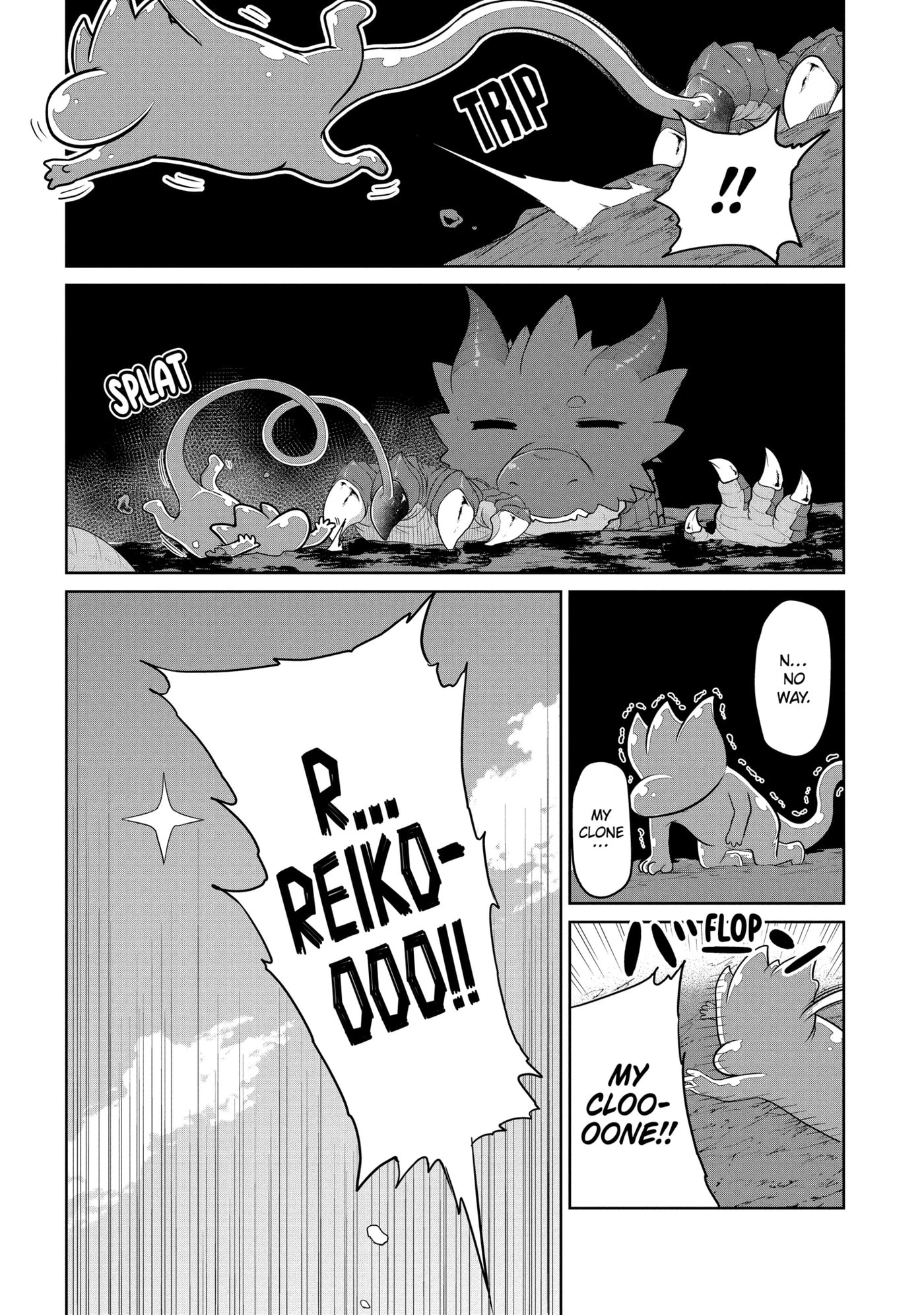 Yowai 5000-nen no Soushoku Dragon, Iwarenaki Jaryuu Nintei: Yada Kono Ikenie, Hito no Hanashi o Kiite Kurenai Chapter 10.1 page 12 - 