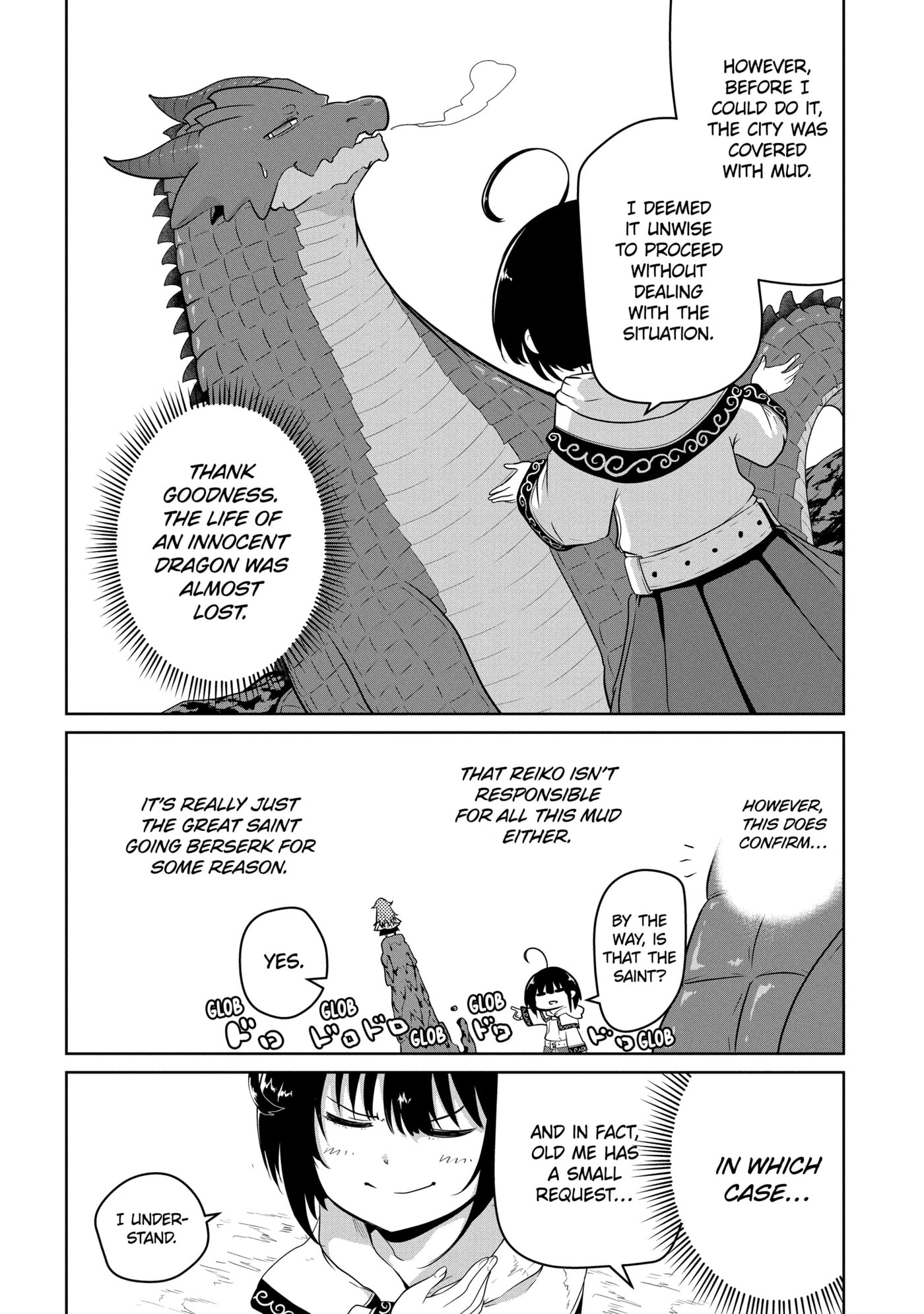 Yowai 5000-nen no Soushoku Dragon, Iwarenaki Jaryuu Nintei: Yada Kono Ikenie, Hito no Hanashi o Kiite Kurenai Chapter 10.2 page 6 - 