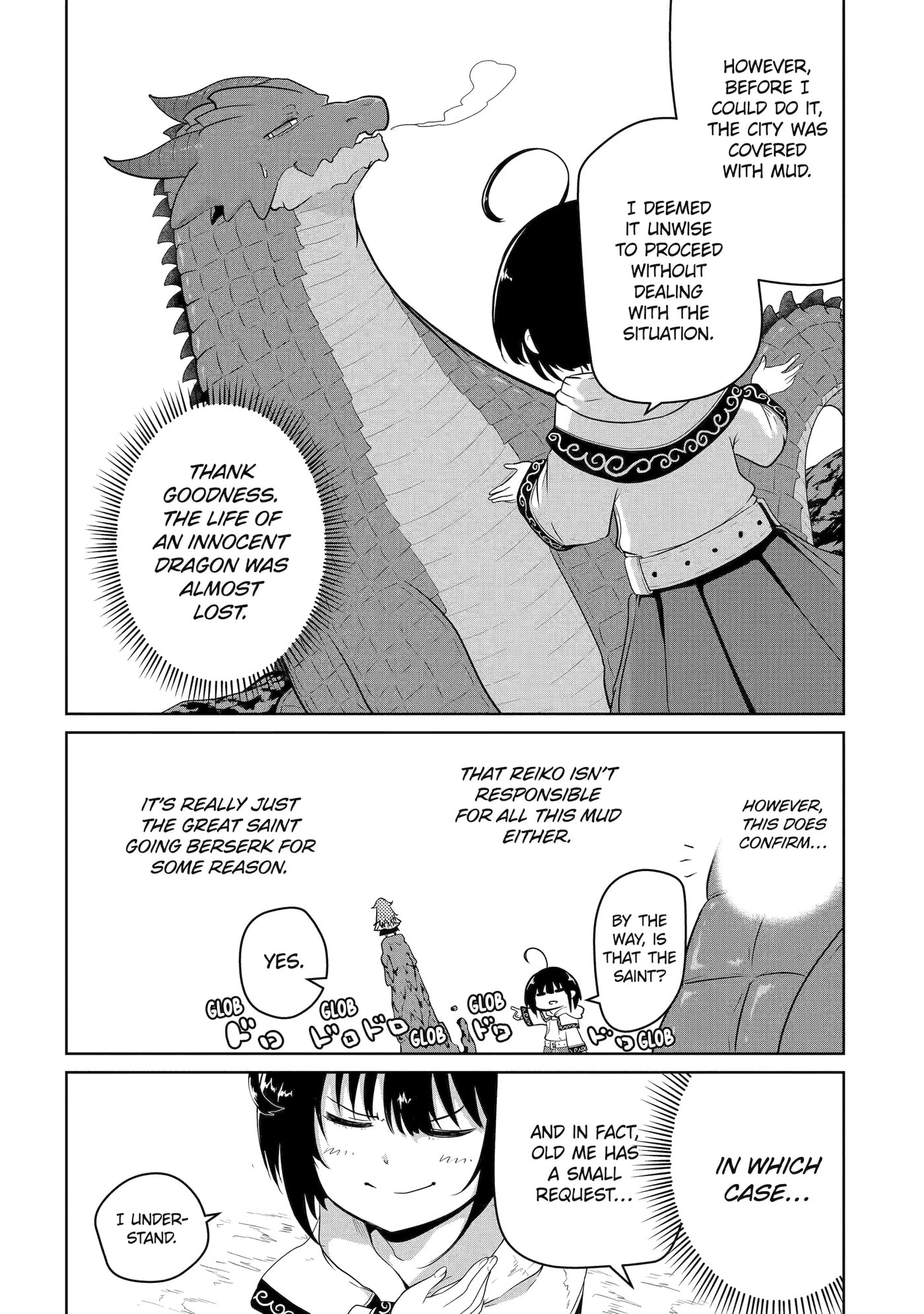 Yowai 5000-nen no Soushoku Dragon, Iwarenaki Jaryuu Nintei: Yada Kono Ikenie, Hito no Hanashi o Kiite Kurenai Chapter 10 page 17 - 