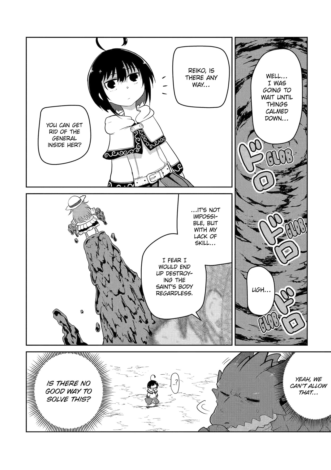 Yowai 5000-nen no Soushoku Dragon, Iwarenaki Jaryuu Nintei: Yada Kono Ikenie, Hito no Hanashi o Kiite Kurenai Chapter 10 page 22 - 
