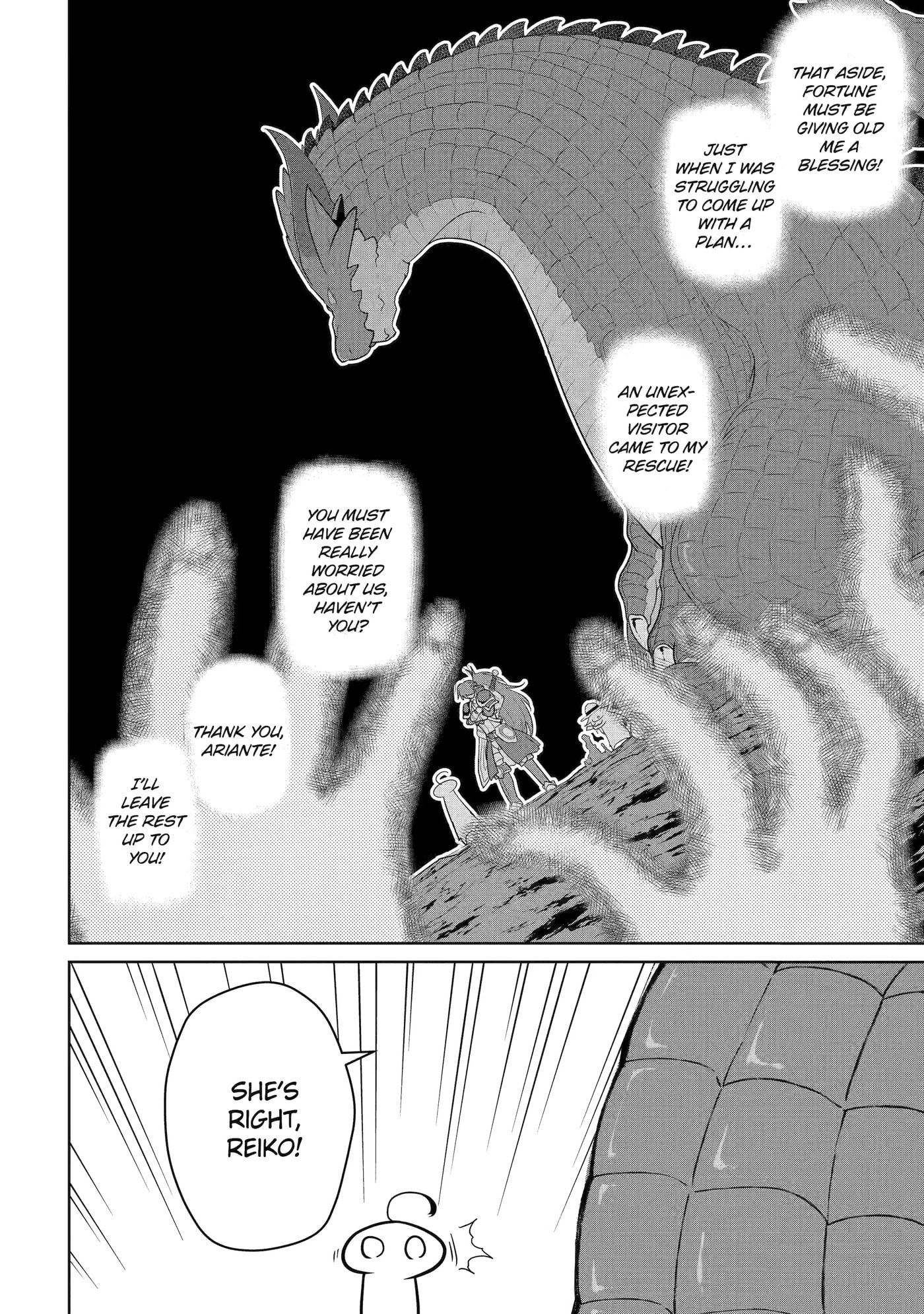 Yowai 5000-nen no Soushoku Dragon, Iwarenaki Jaryuu Nintei: Yada Kono Ikenie, Hito no Hanashi o Kiite Kurenai Chapter 10 page 30 - 