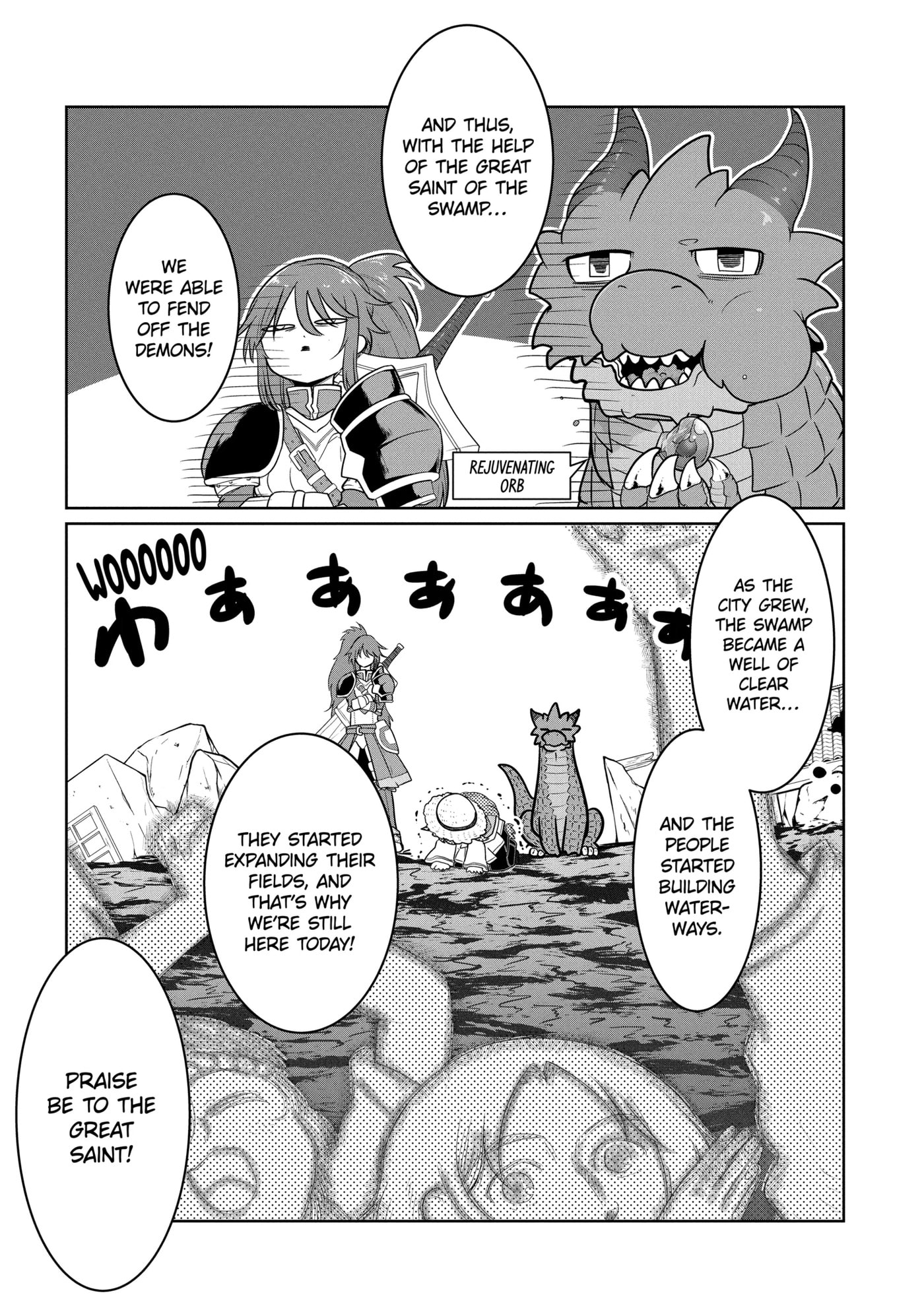 Yowai 5000-nen no Soushoku Dragon, Iwarenaki Jaryuu Nintei: Yada Kono Ikenie, Hito no Hanashi o Kiite Kurenai Chapter 11.1 page 5 - 