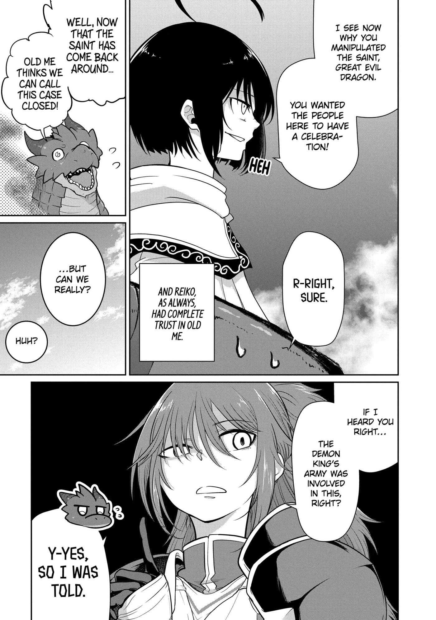 Yowai 5000-nen no Soushoku Dragon, Iwarenaki Jaryuu Nintei: Yada Kono Ikenie, Hito no Hanashi o Kiite Kurenai Chapter 11.1 page 7 - 