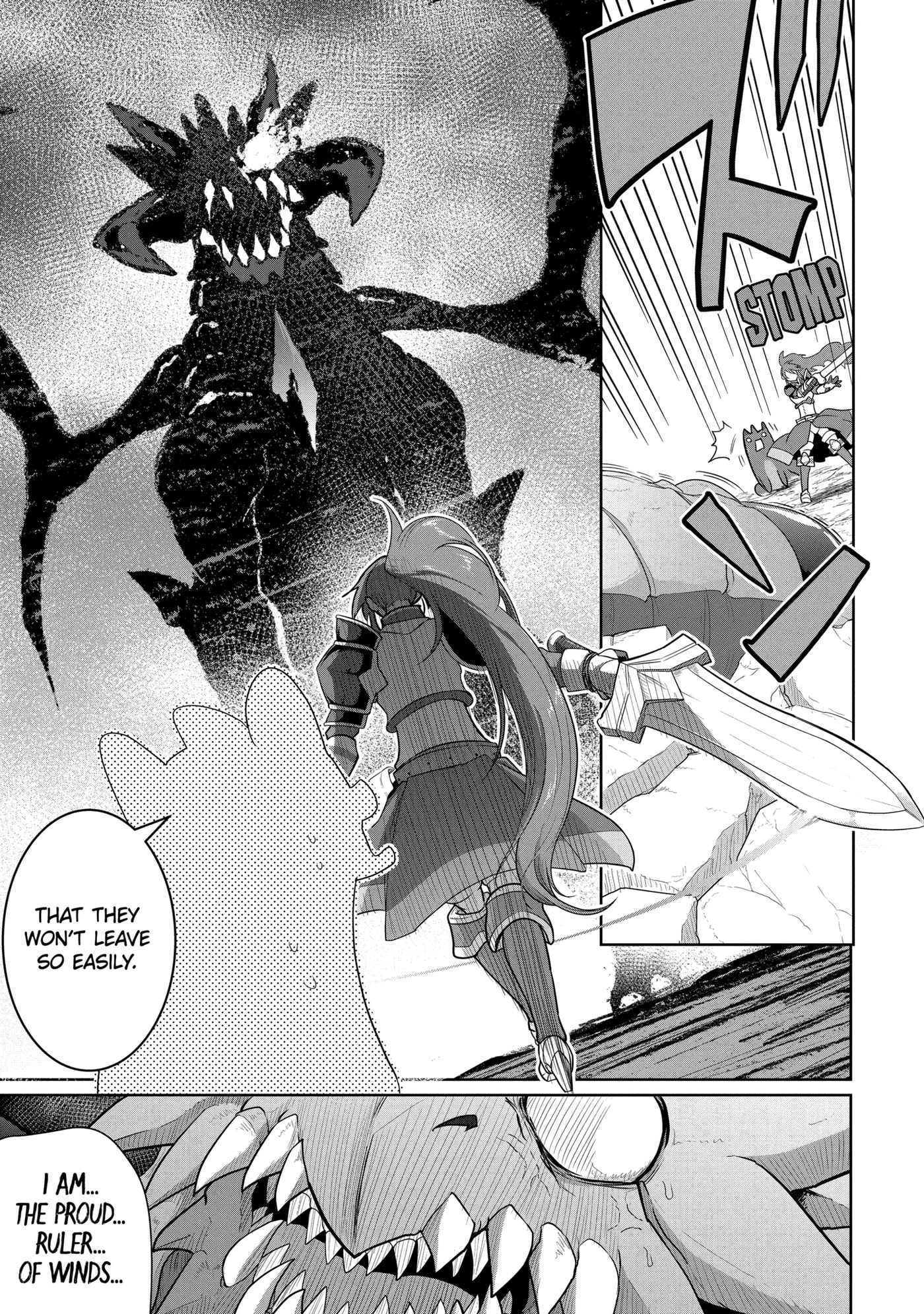Yowai 5000-nen no Soushoku Dragon, Iwarenaki Jaryuu Nintei: Yada Kono Ikenie, Hito no Hanashi o Kiite Kurenai Chapter 11.1 page 9 - 