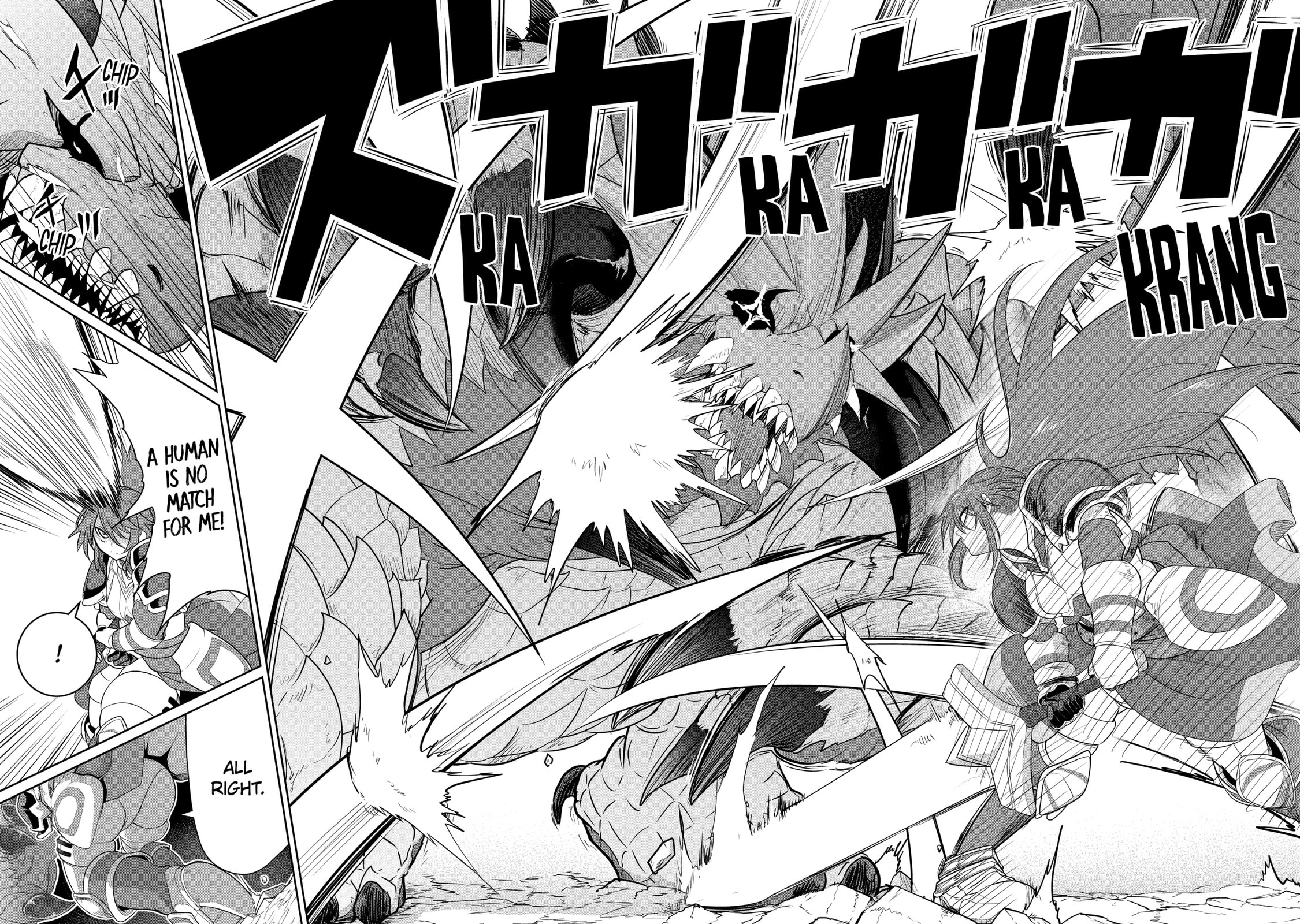 Yowai 5000-nen no Soushoku Dragon, Iwarenaki Jaryuu Nintei: Yada Kono Ikenie, Hito no Hanashi o Kiite Kurenai Chapter 11.2 page 2 - 