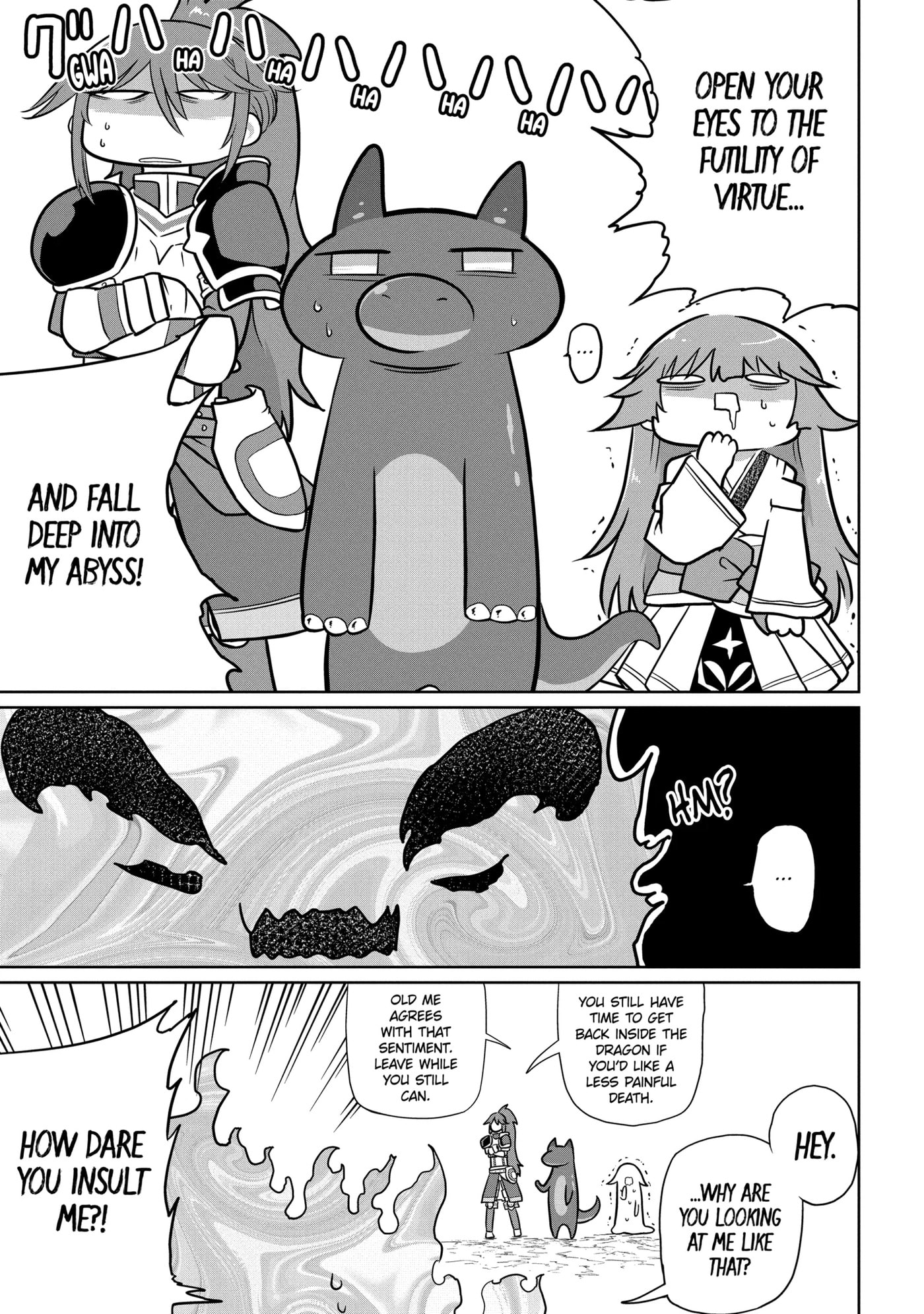 Yowai 5000-nen no Soushoku Dragon, Iwarenaki Jaryuu Nintei: Yada Kono Ikenie, Hito no Hanashi o Kiite Kurenai Chapter 11.2 page 10 - 