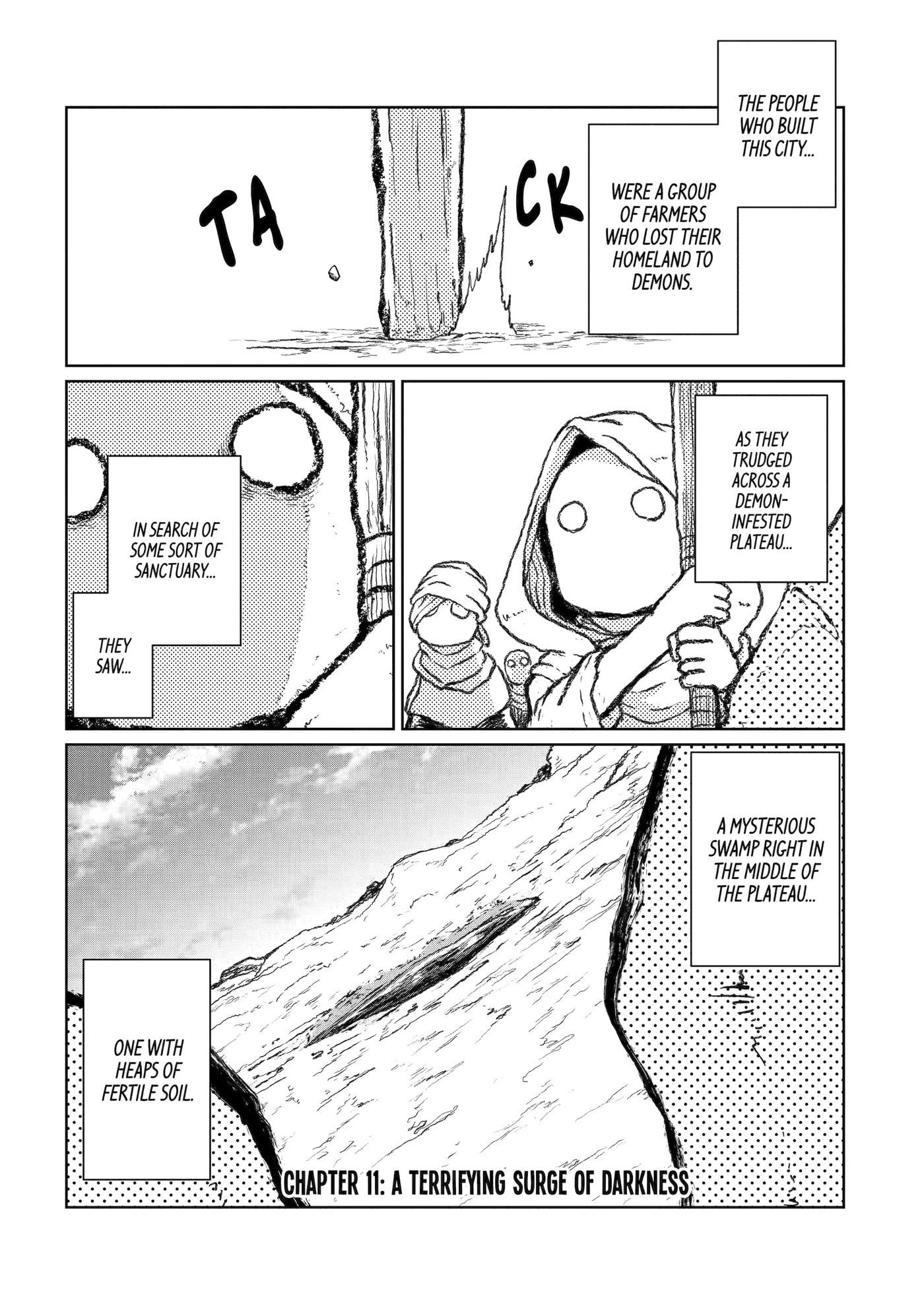 Yowai 5000-nen no Soushoku Dragon, Iwarenaki Jaryuu Nintei: Yada Kono Ikenie, Hito no Hanashi o Kiite Kurenai Chapter 11 page 1 - 