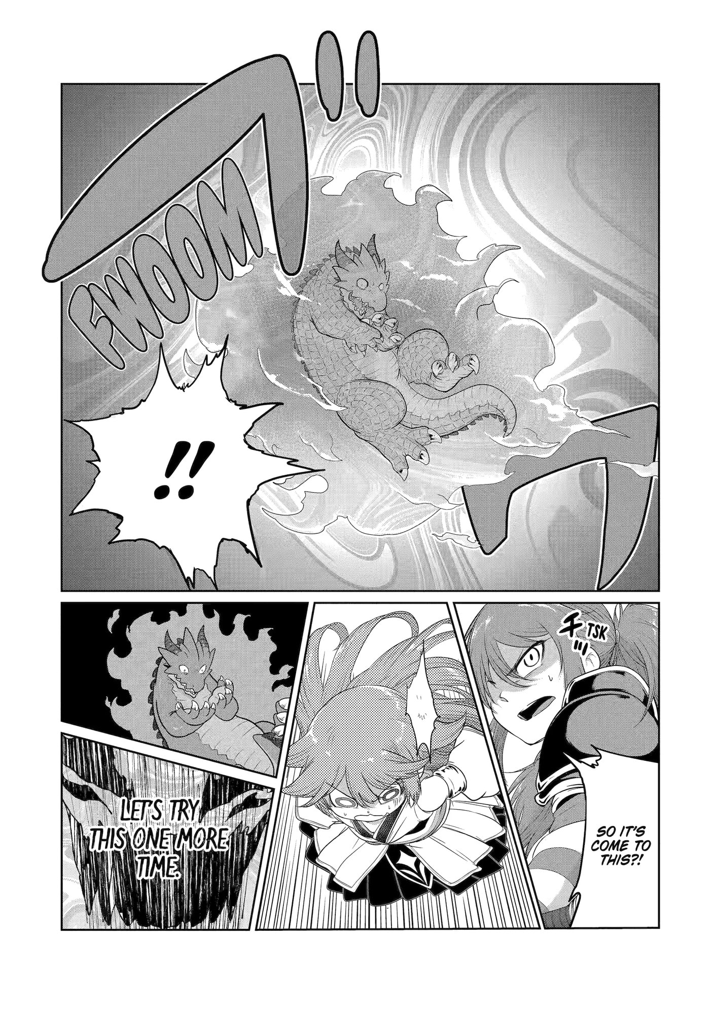 Yowai 5000-nen no Soushoku Dragon, Iwarenaki Jaryuu Nintei: Yada Kono Ikenie, Hito no Hanashi o Kiite Kurenai Chapter 11 page 24 - 