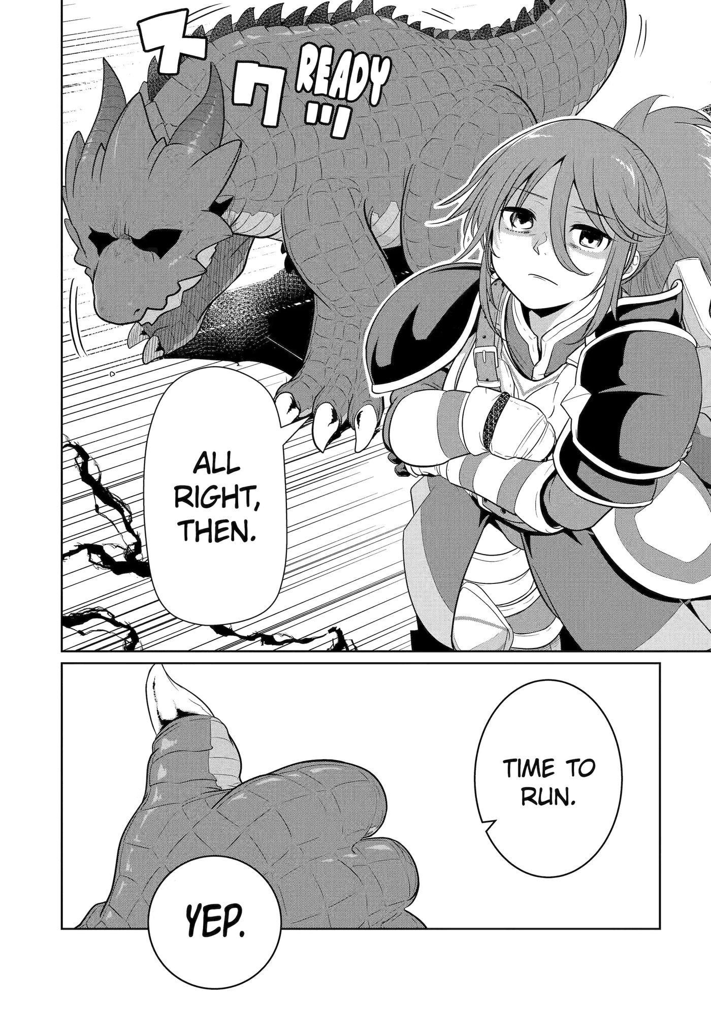 Yowai 5000-nen no Soushoku Dragon, Iwarenaki Jaryuu Nintei: Yada Kono Ikenie, Hito no Hanashi o Kiite Kurenai Chapter 11 page 31 - 