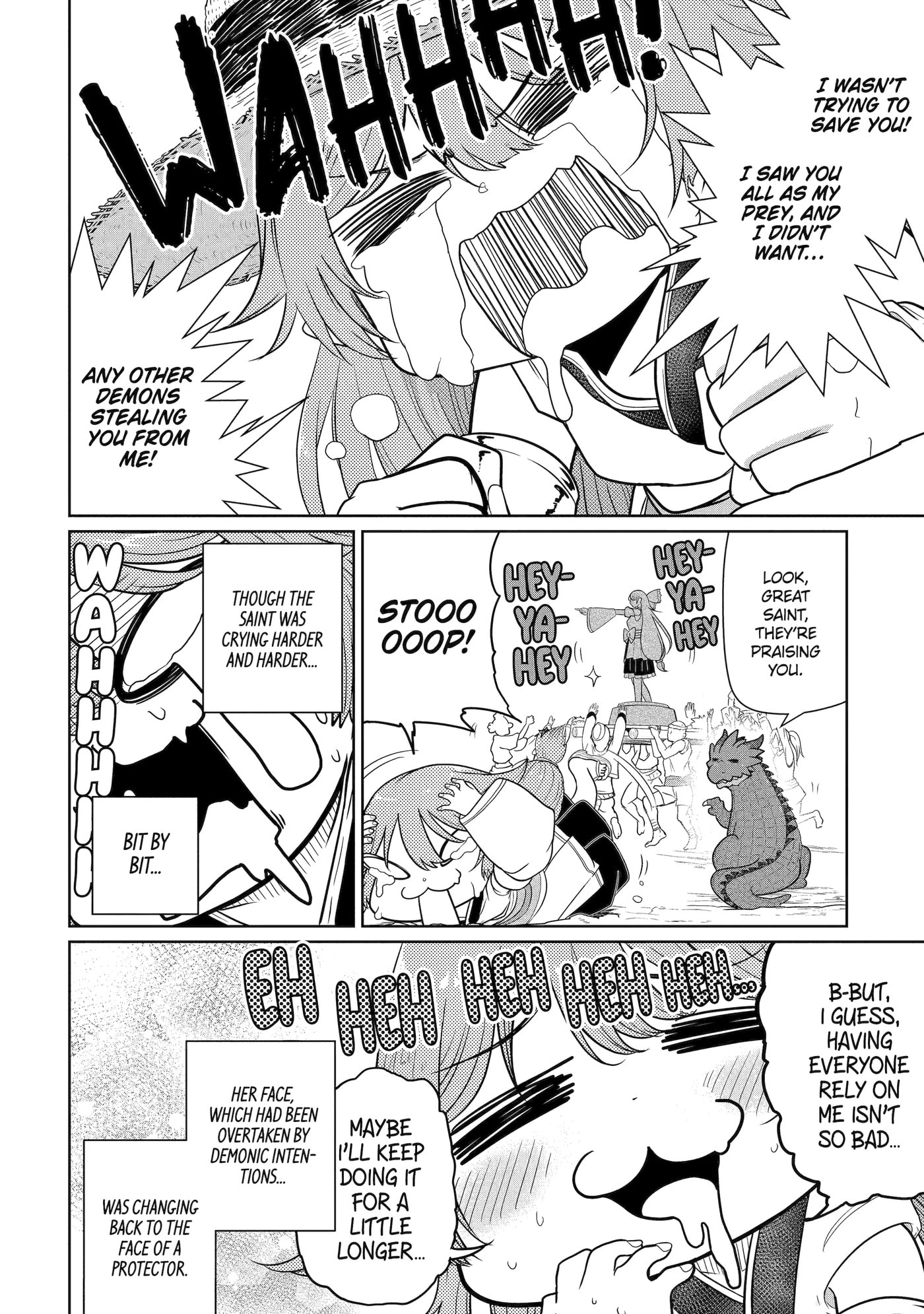 Yowai 5000-nen no Soushoku Dragon, Iwarenaki Jaryuu Nintei: Yada Kono Ikenie, Hito no Hanashi o Kiite Kurenai Chapter 11 page 6 - 