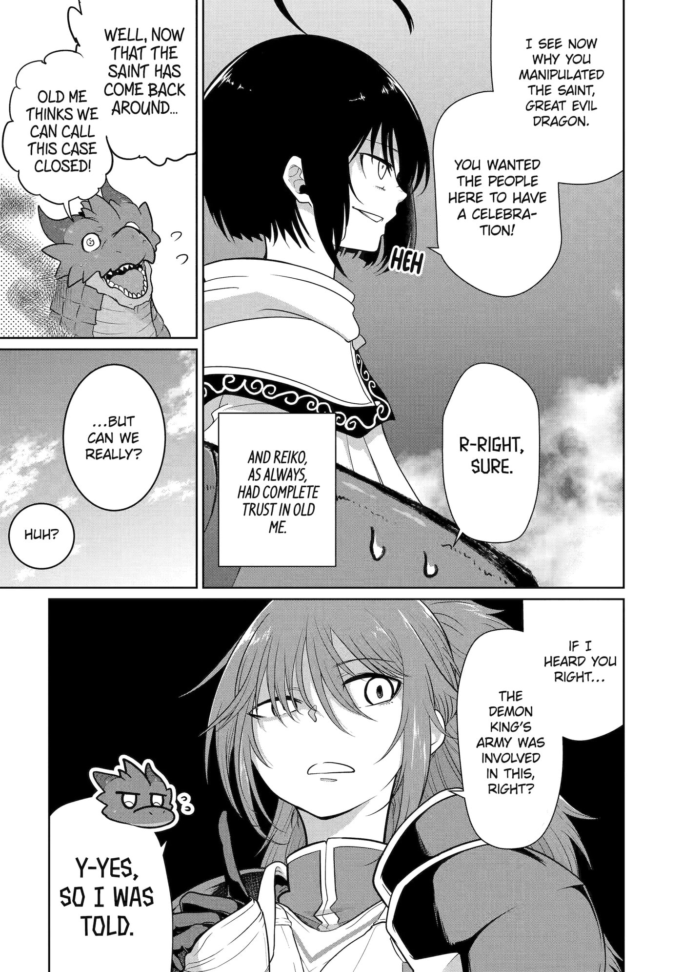 Yowai 5000-nen no Soushoku Dragon, Iwarenaki Jaryuu Nintei: Yada Kono Ikenie, Hito no Hanashi o Kiite Kurenai Chapter 11 page 7 - 