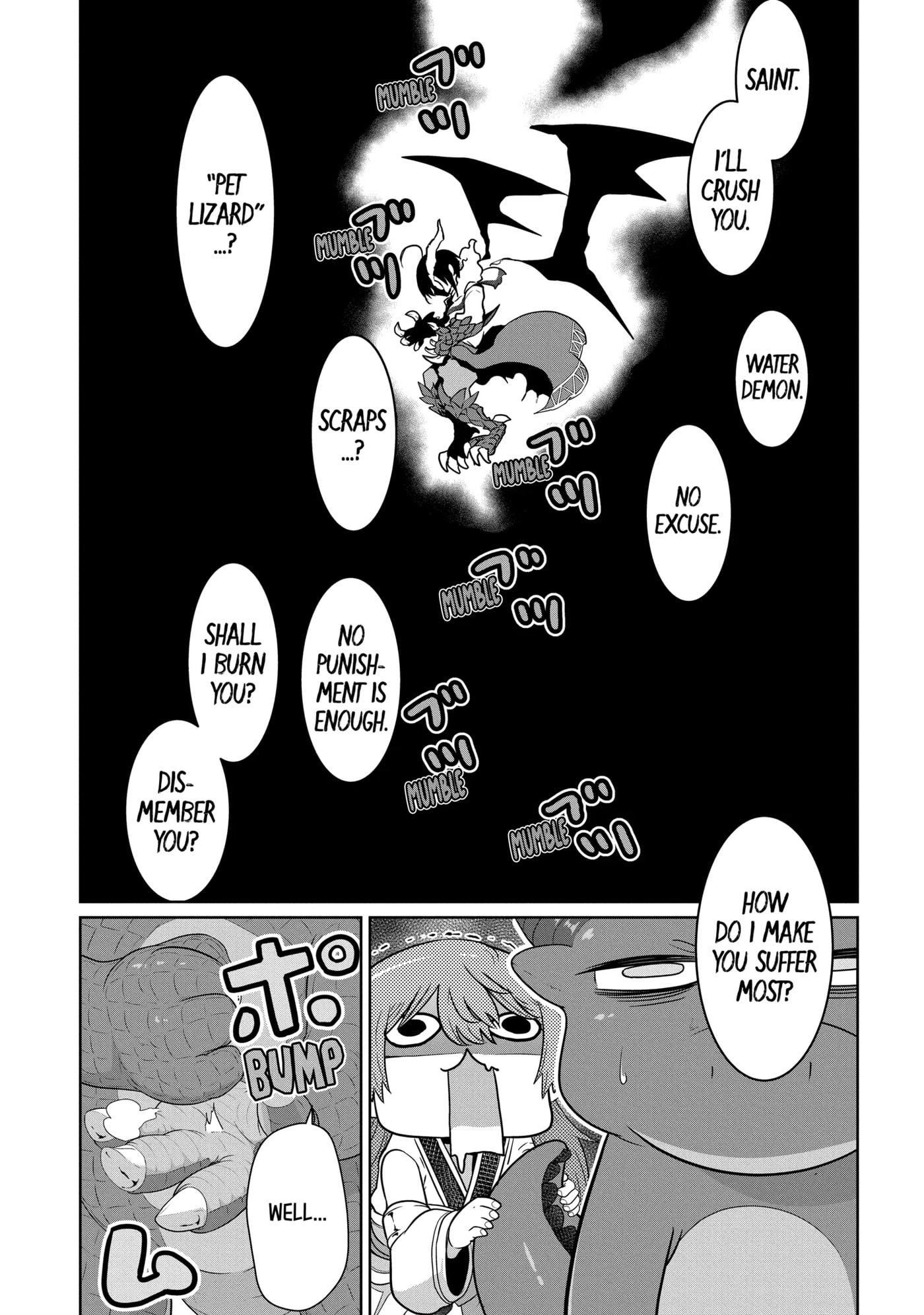 Yowai 5000-nen no Soushoku Dragon, Iwarenaki Jaryuu Nintei: Yada Kono Ikenie, Hito no Hanashi o Kiite Kurenai Chapter 12.2 page 2 - 
