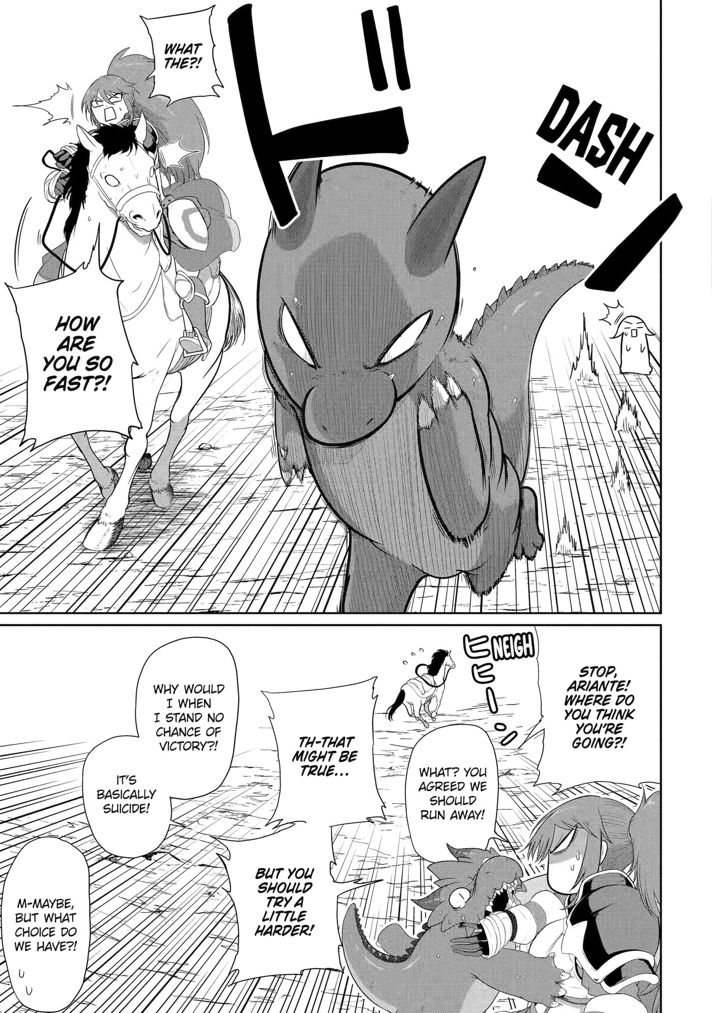 Yowai 5000-nen no Soushoku Dragon, Iwarenaki Jaryuu Nintei: Yada Kono Ikenie, Hito no Hanashi o Kiite Kurenai Chapter 12 page 18 - 