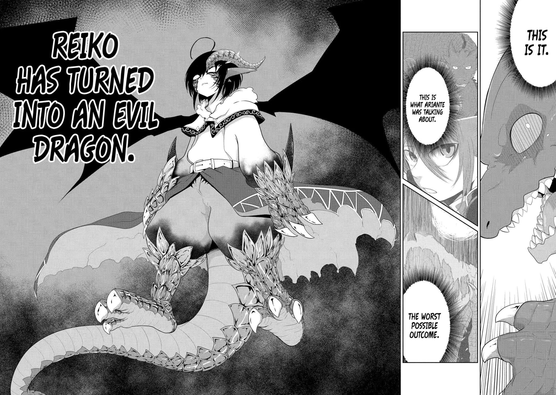 Yowai 5000-nen no Soushoku Dragon, Iwarenaki Jaryuu Nintei: Yada Kono Ikenie, Hito no Hanashi o Kiite Kurenai Chapter 12 page 3 - 