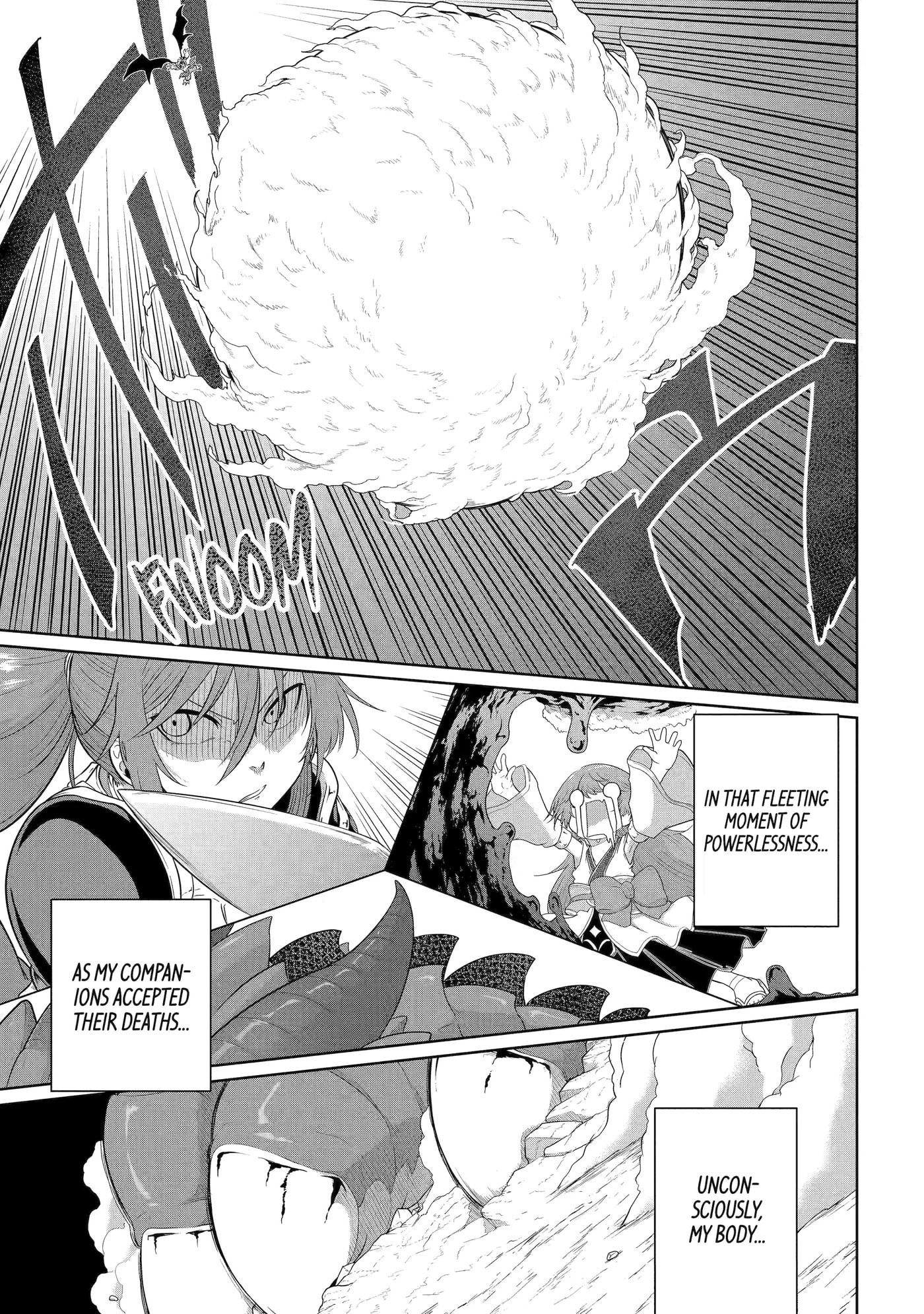 Yowai 5000-nen no Soushoku Dragon, Iwarenaki Jaryuu Nintei: Yada Kono Ikenie, Hito no Hanashi o Kiite Kurenai Chapter 12 page 23 - 