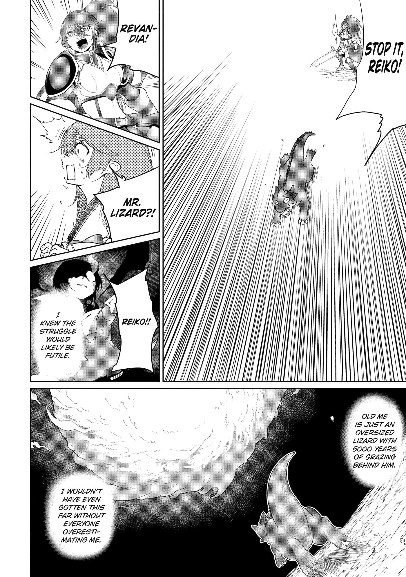 Yowai 5000-nen no Soushoku Dragon, Iwarenaki Jaryuu Nintei: Yada Kono Ikenie, Hito no Hanashi o Kiite Kurenai Chapter 12 page 25 - 