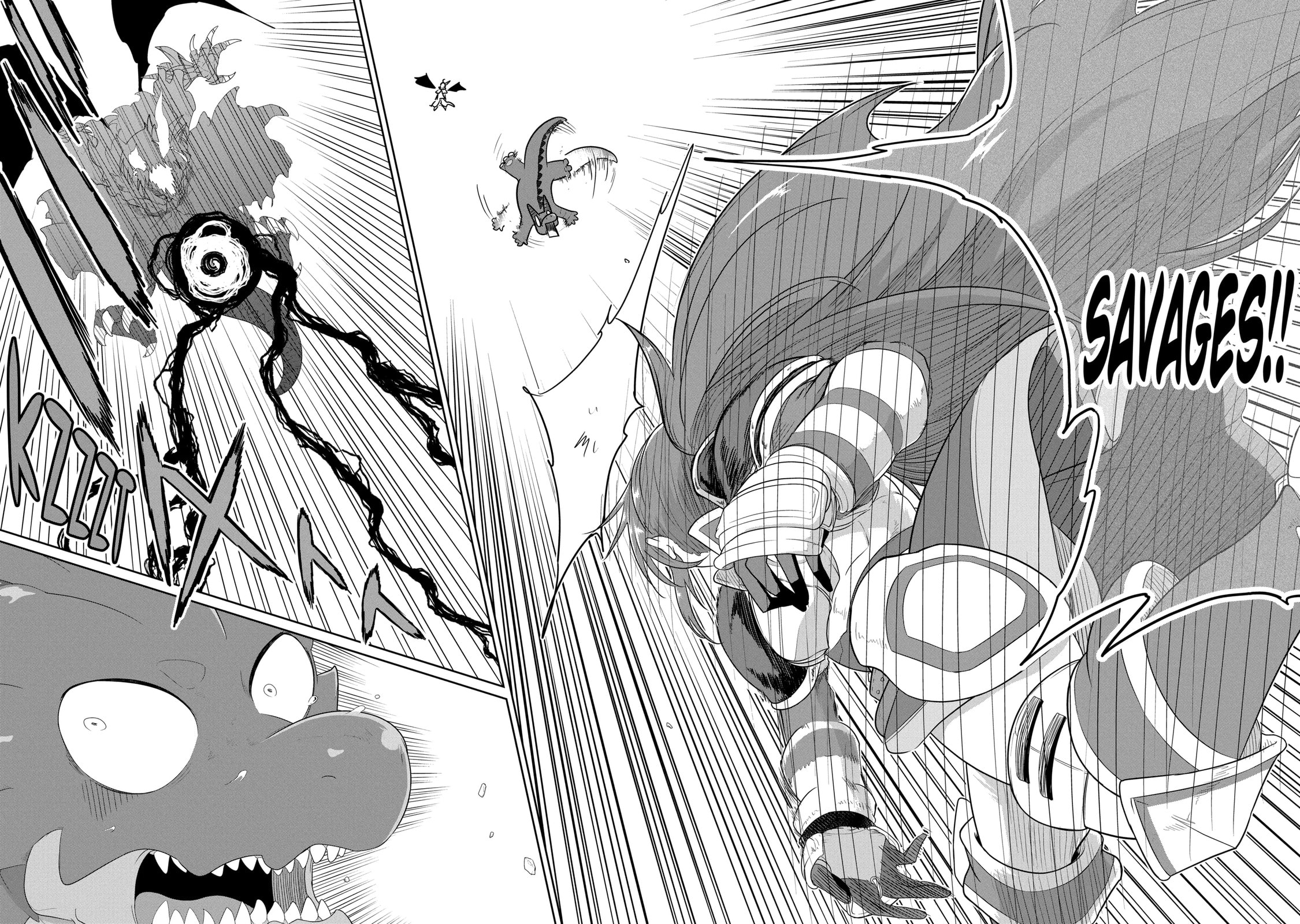 Yowai 5000-nen no Soushoku Dragon, Iwarenaki Jaryuu Nintei: Yada Kono Ikenie, Hito no Hanashi o Kiite Kurenai Chapter 13.1 page 11 - 