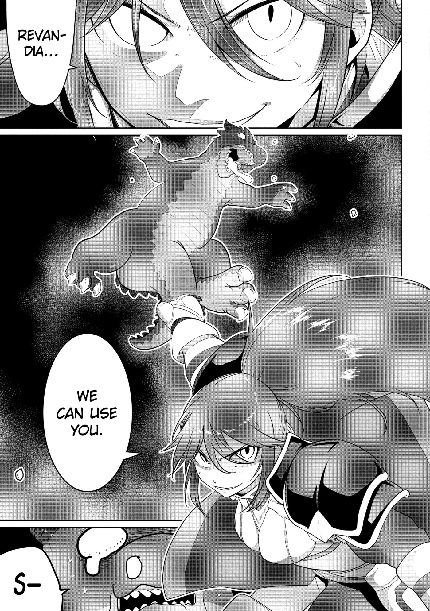 Yowai 5000-nen no Soushoku Dragon, Iwarenaki Jaryuu Nintei: Yada Kono Ikenie, Hito no Hanashi o Kiite Kurenai Chapter 13.1 page 4 - 