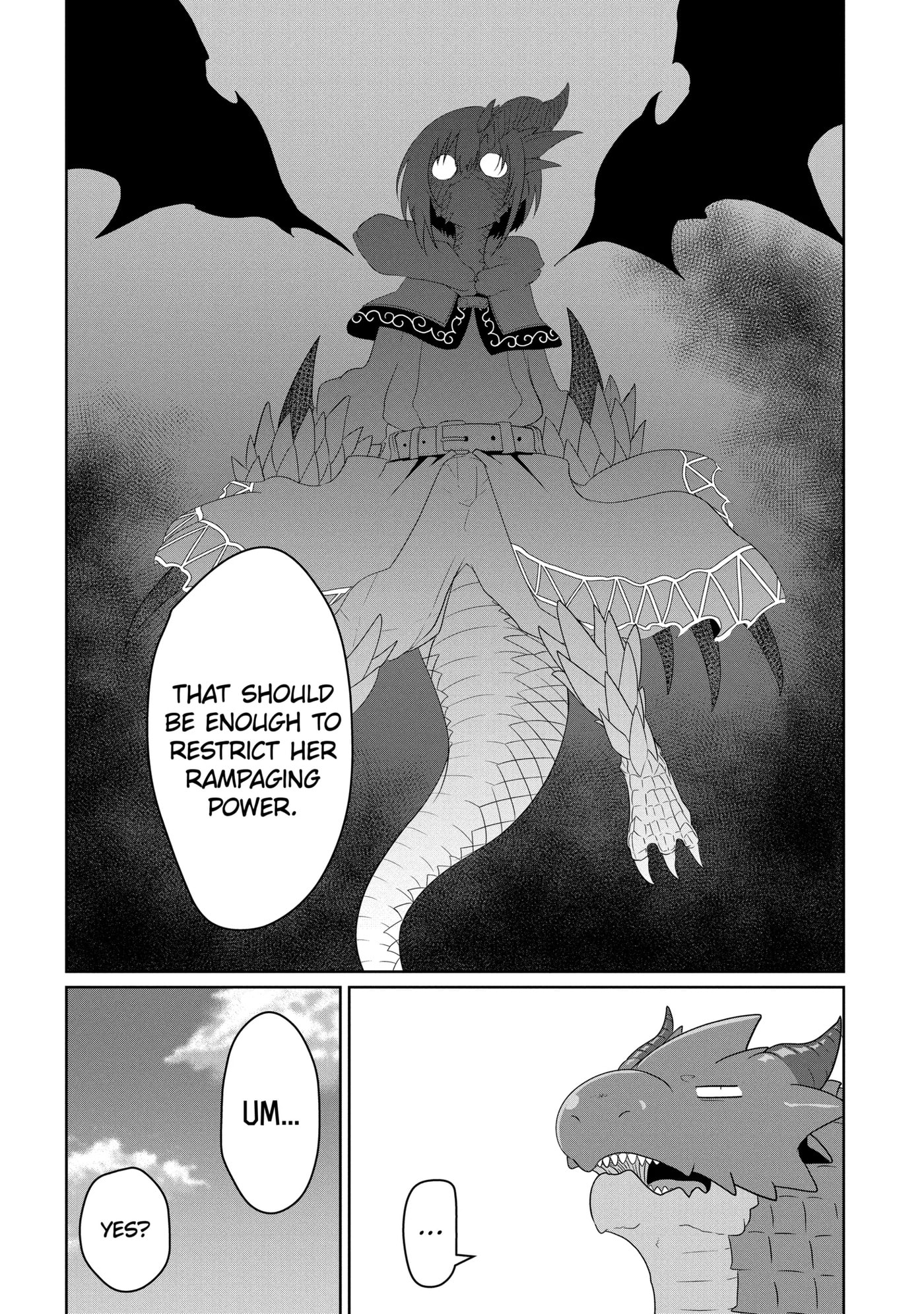 Yowai 5000-nen no Soushoku Dragon, Iwarenaki Jaryuu Nintei: Yada Kono Ikenie, Hito no Hanashi o Kiite Kurenai Chapter 13.1 page 8 - 