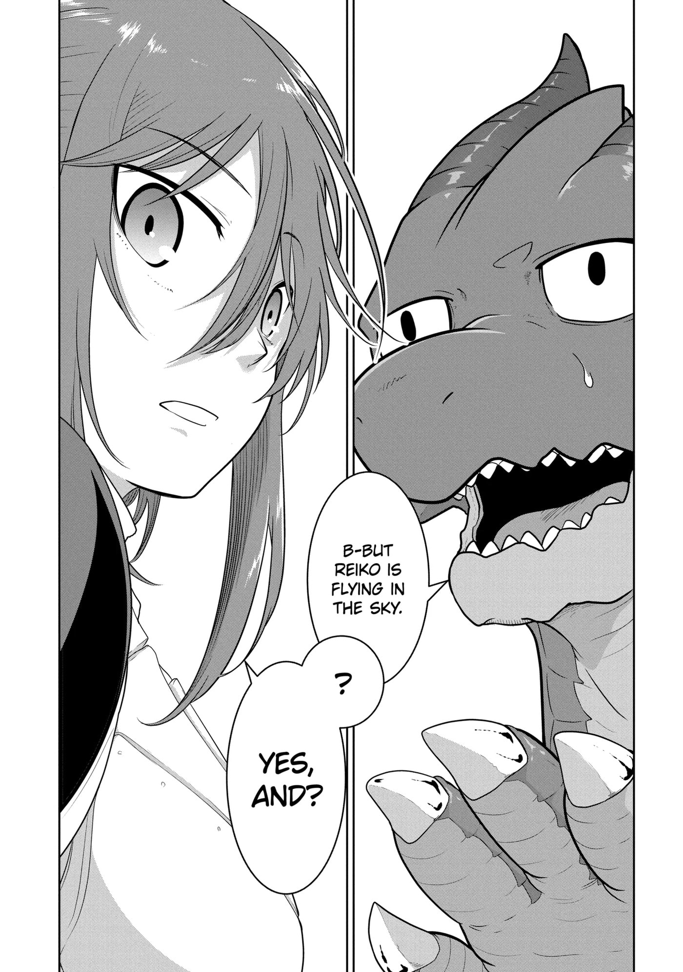 Yowai 5000-nen no Soushoku Dragon, Iwarenaki Jaryuu Nintei: Yada Kono Ikenie, Hito no Hanashi o Kiite Kurenai Chapter 13.1 page 9 - 