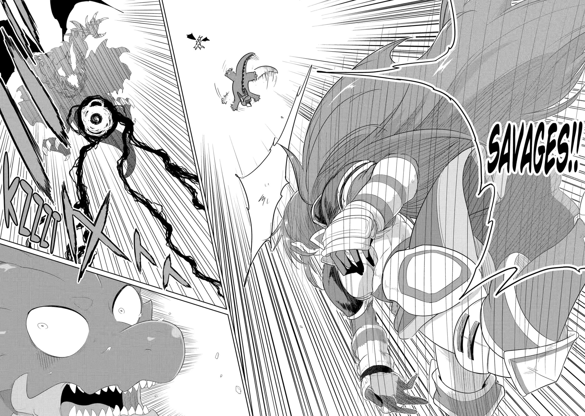 Yowai 5000-nen no Soushoku Dragon, Iwarenaki Jaryuu Nintei: Yada Kono Ikenie, Hito no Hanashi o Kiite Kurenai Chapter 13 page 11 - 