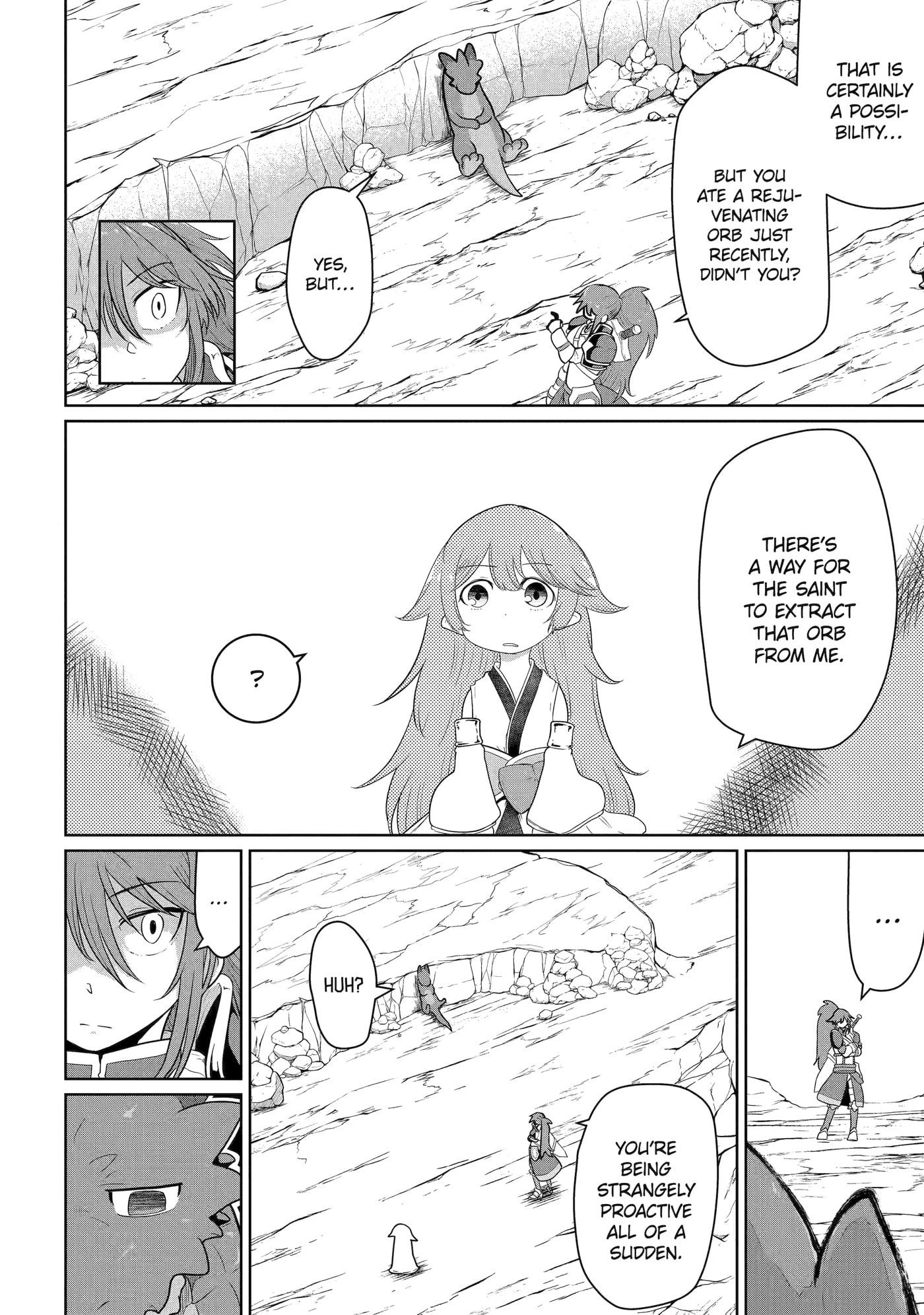 Yowai 5000-nen no Soushoku Dragon, Iwarenaki Jaryuu Nintei: Yada Kono Ikenie, Hito no Hanashi o Kiite Kurenai Chapter 13 page 18 - 