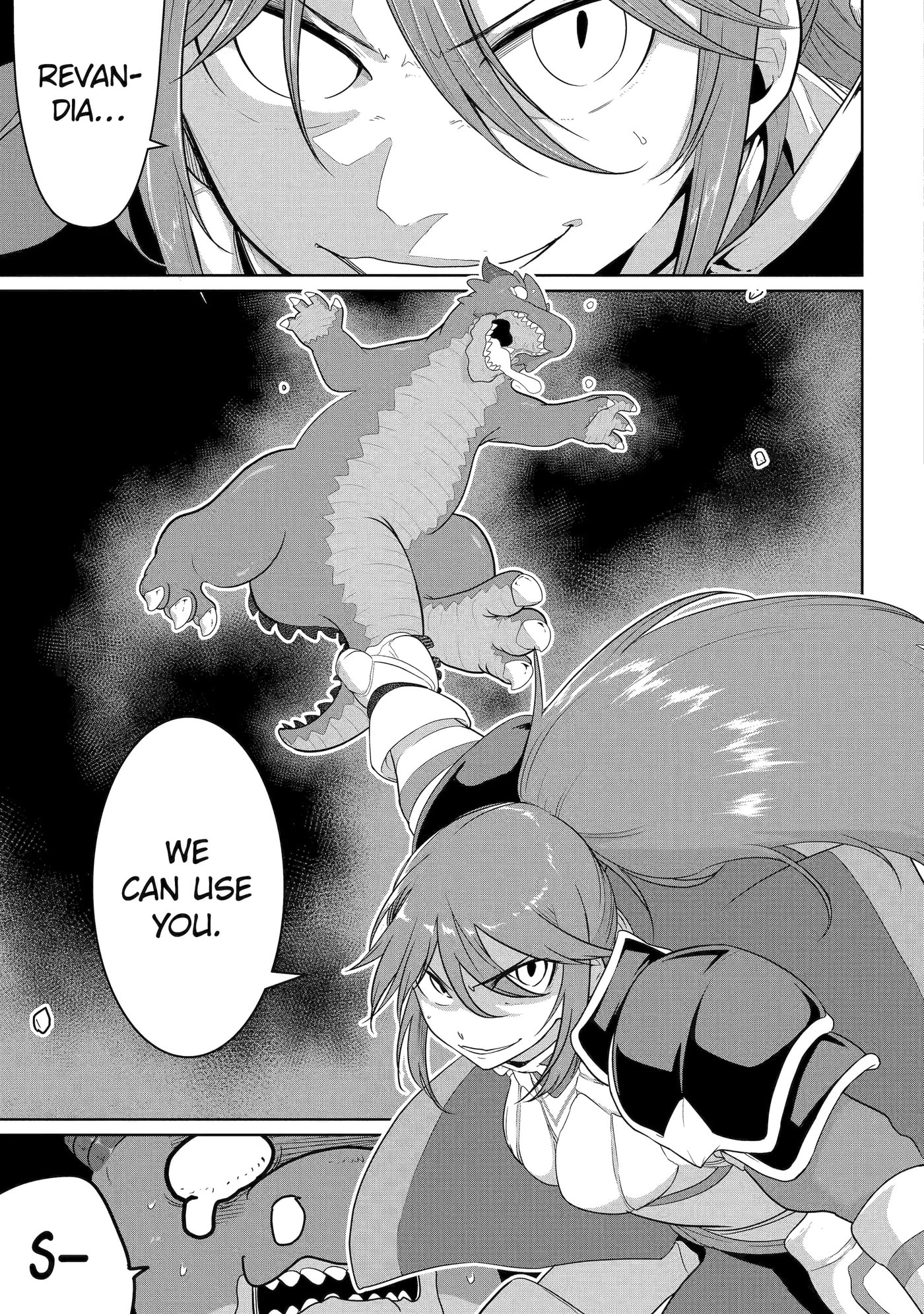 Yowai 5000-nen no Soushoku Dragon, Iwarenaki Jaryuu Nintei: Yada Kono Ikenie, Hito no Hanashi o Kiite Kurenai Chapter 13 page 4 - 