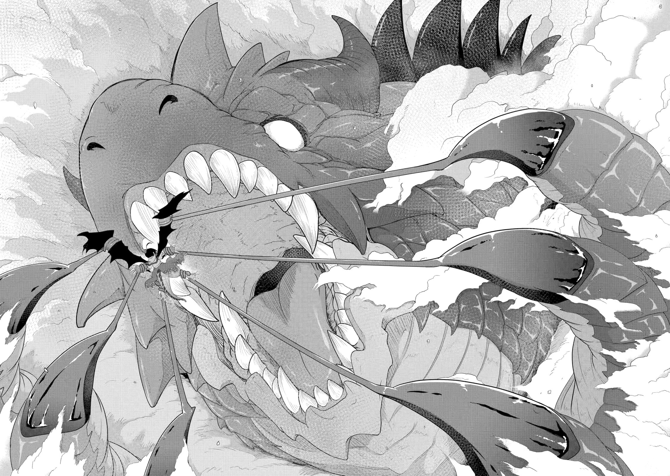 Yowai 5000-nen no Soushoku Dragon, Iwarenaki Jaryuu Nintei: Yada Kono Ikenie, Hito no Hanashi o Kiite Kurenai Chapter 13 page 35 - 