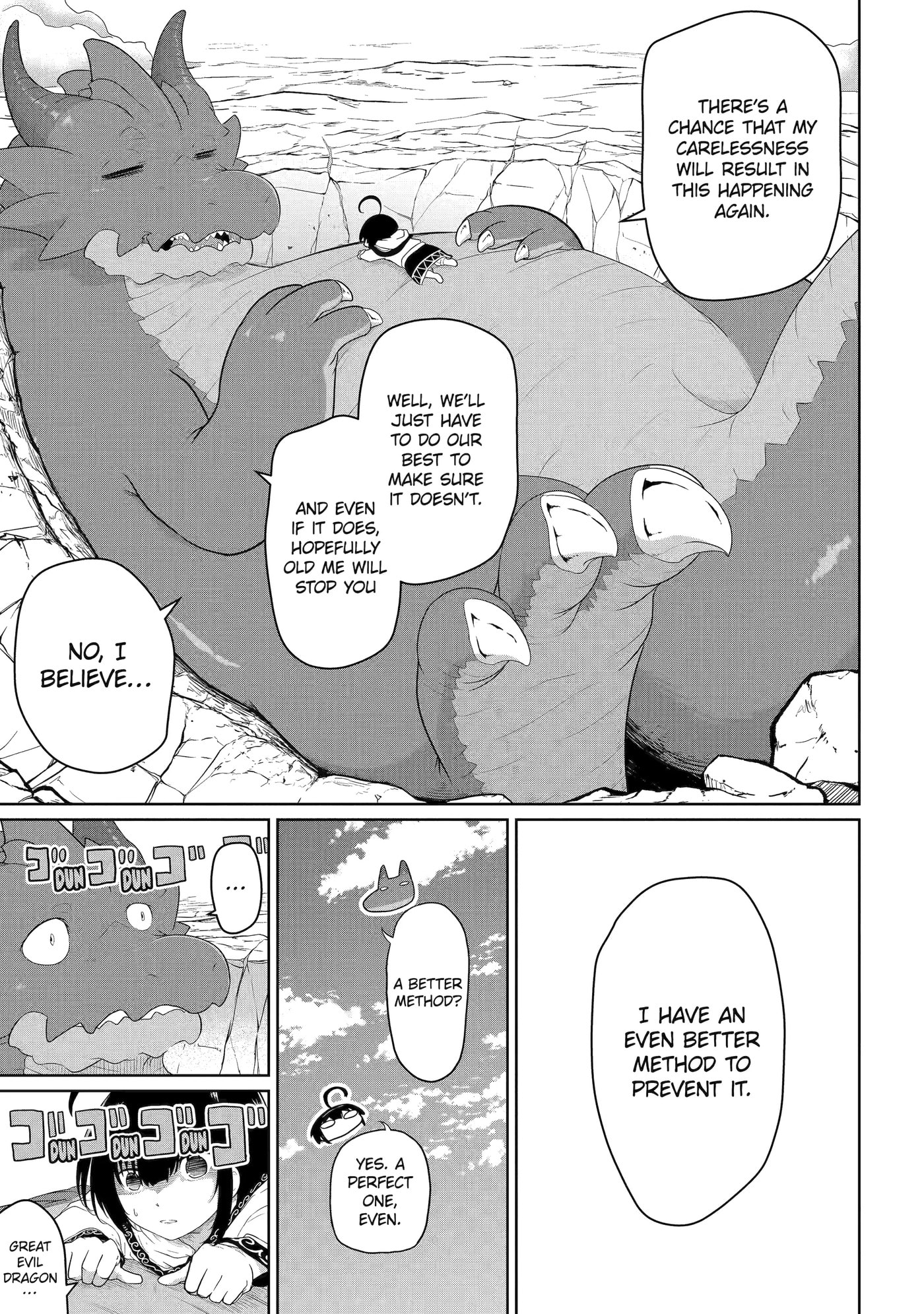 Yowai 5000-nen no Soushoku Dragon, Iwarenaki Jaryuu Nintei: Yada Kono Ikenie, Hito no Hanashi o Kiite Kurenai Chapter 13 page 40 - 