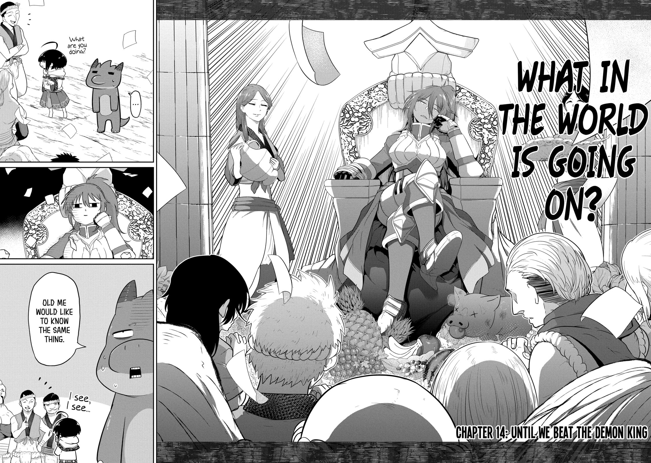 Yowai 5000-nen no Soushoku Dragon, Iwarenaki Jaryuu Nintei: Yada Kono Ikenie, Hito no Hanashi o Kiite Kurenai Chapter 14.1 page 2 - 
