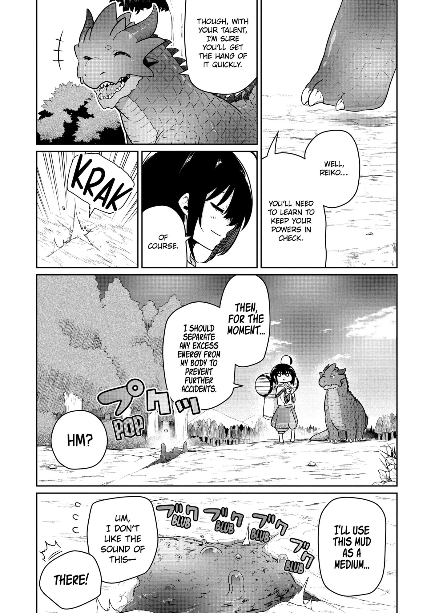 Yowai 5000-nen no Soushoku Dragon, Iwarenaki Jaryuu Nintei: Yada Kono Ikenie, Hito no Hanashi o Kiite Kurenai Chapter 14.2 page 4 - 