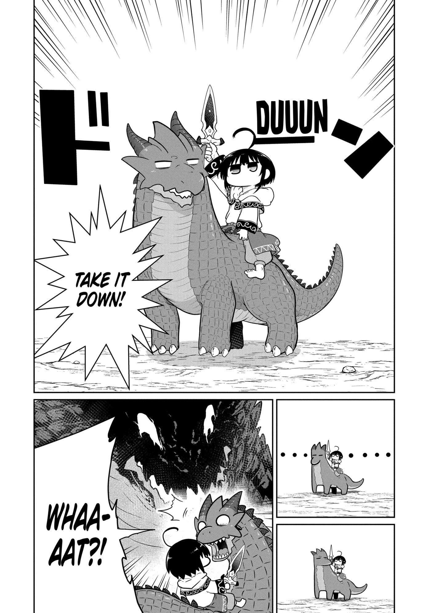 Yowai 5000-nen no Soushoku Dragon, Iwarenaki Jaryuu Nintei: Yada Kono Ikenie, Hito no Hanashi o Kiite Kurenai Chapter 14.2 page 8 - 
