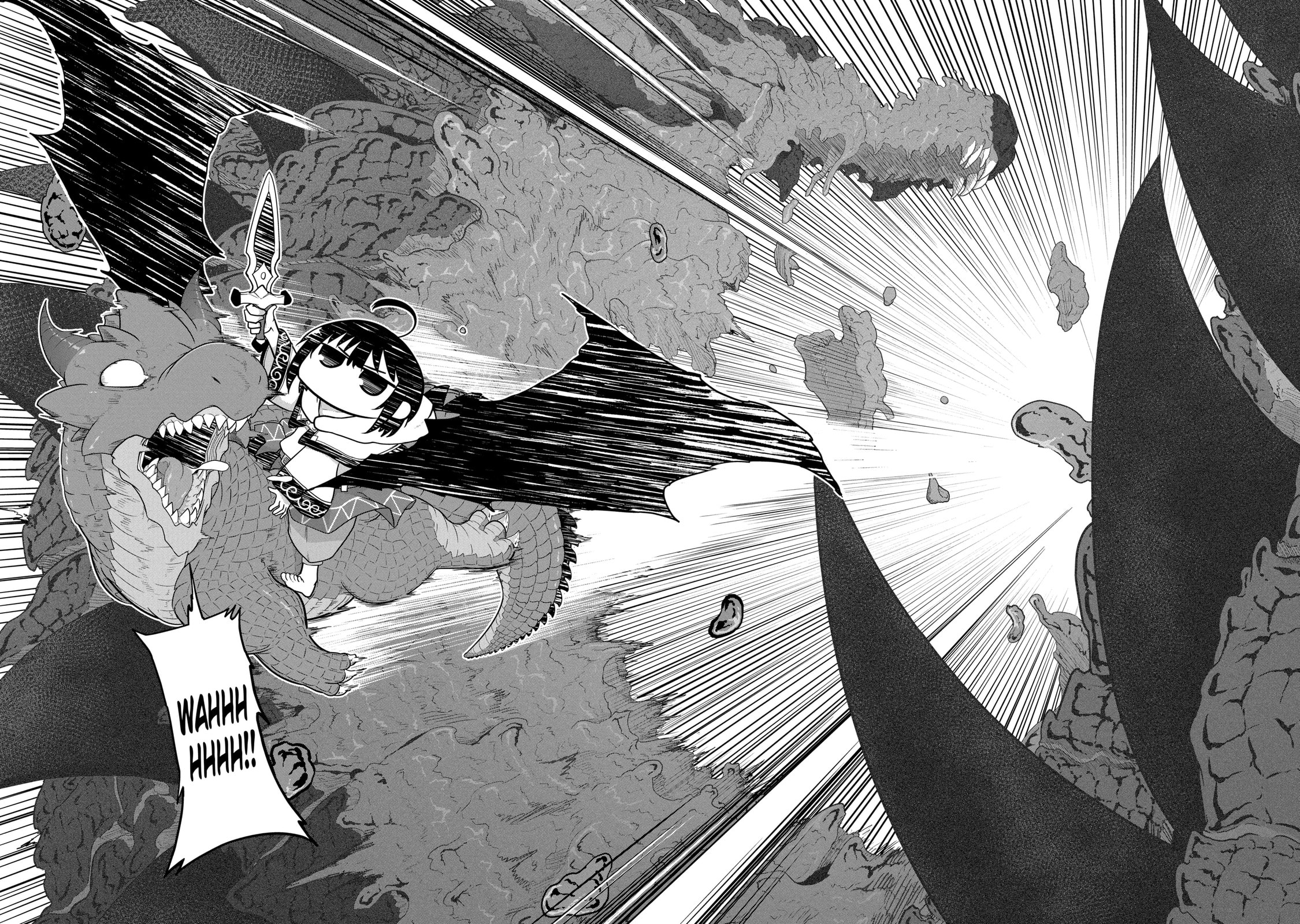 Yowai 5000-nen no Soushoku Dragon, Iwarenaki Jaryuu Nintei: Yada Kono Ikenie, Hito no Hanashi o Kiite Kurenai Chapter 14.2 page 10 - 