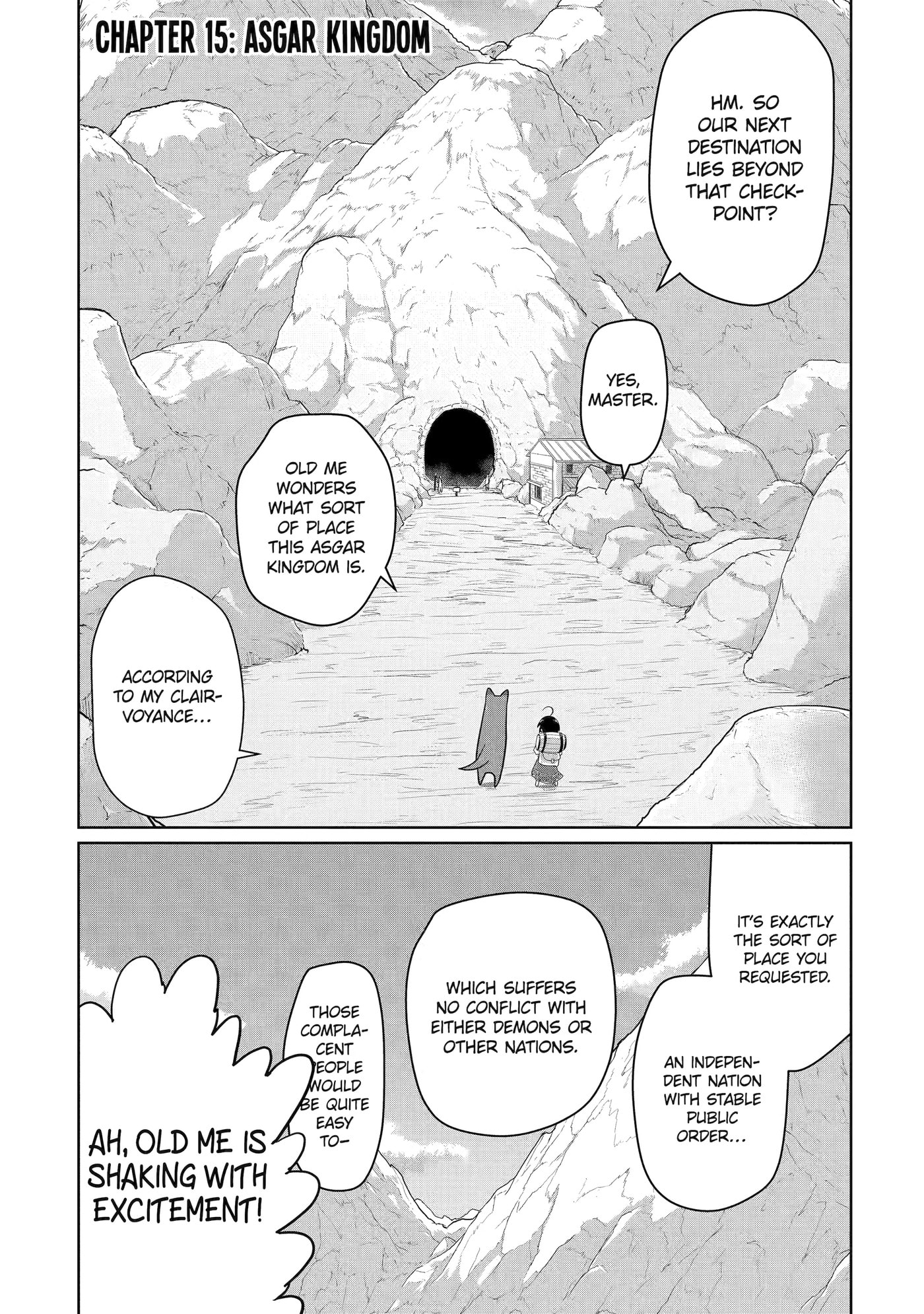 Yowai 5000-nen no Soushoku Dragon, Iwarenaki Jaryuu Nintei: Yada Kono Ikenie, Hito no Hanashi o Kiite Kurenai Chapter 15 page 1 - 