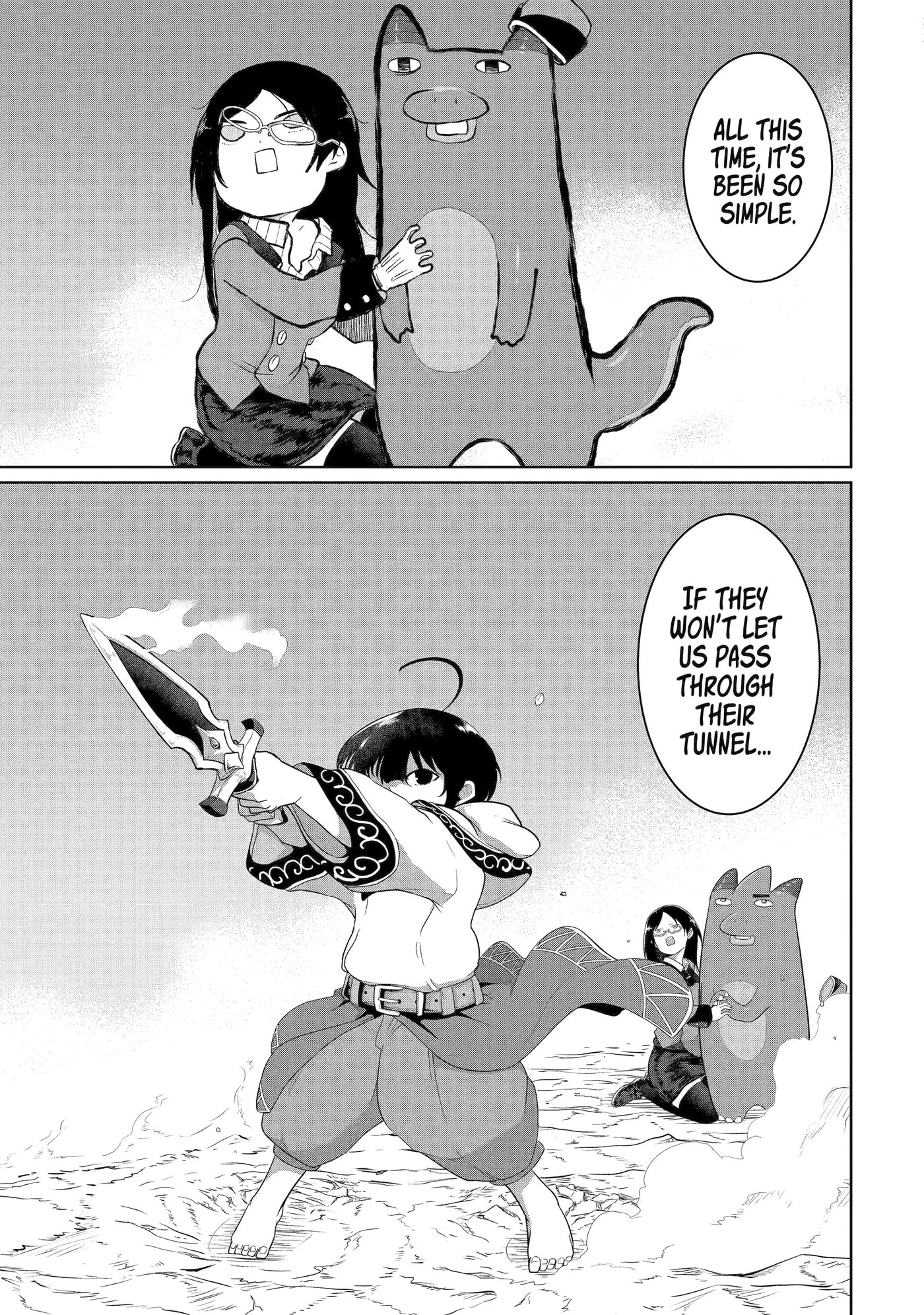 Yowai 5000-nen no Soushoku Dragon, Iwarenaki Jaryuu Nintei: Yada Kono Ikenie, Hito no Hanashi o Kiite Kurenai Chapter 15 page 9 - 