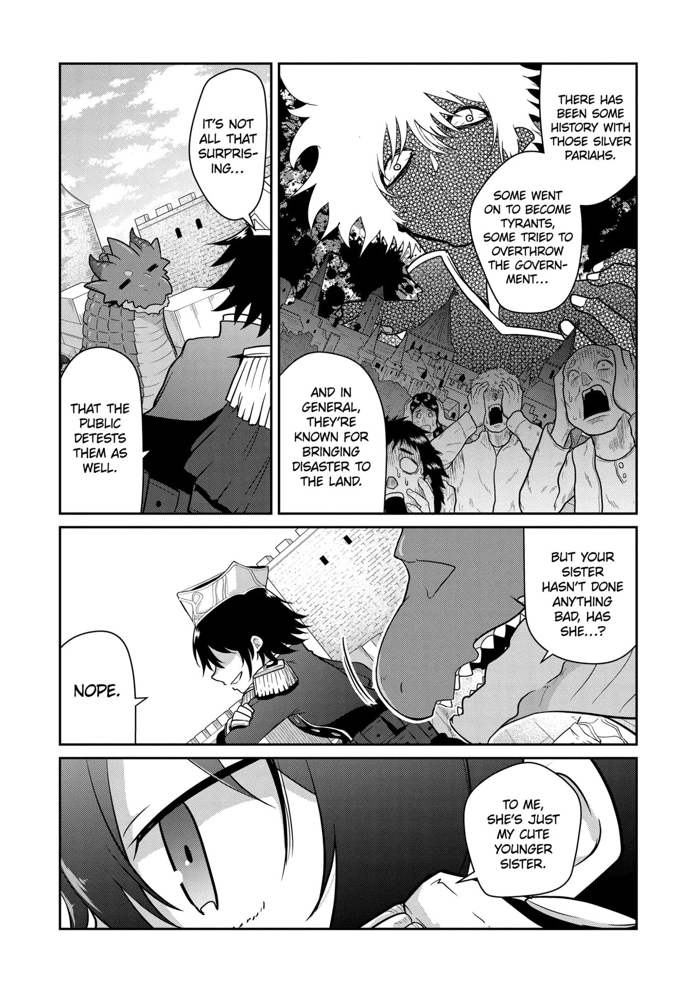 Yowai 5000-nen no Soushoku Dragon, Iwarenaki Jaryuu Nintei: Yada Kono Ikenie, Hito no Hanashi o Kiite Kurenai Chapter 18.3 page 4 - 