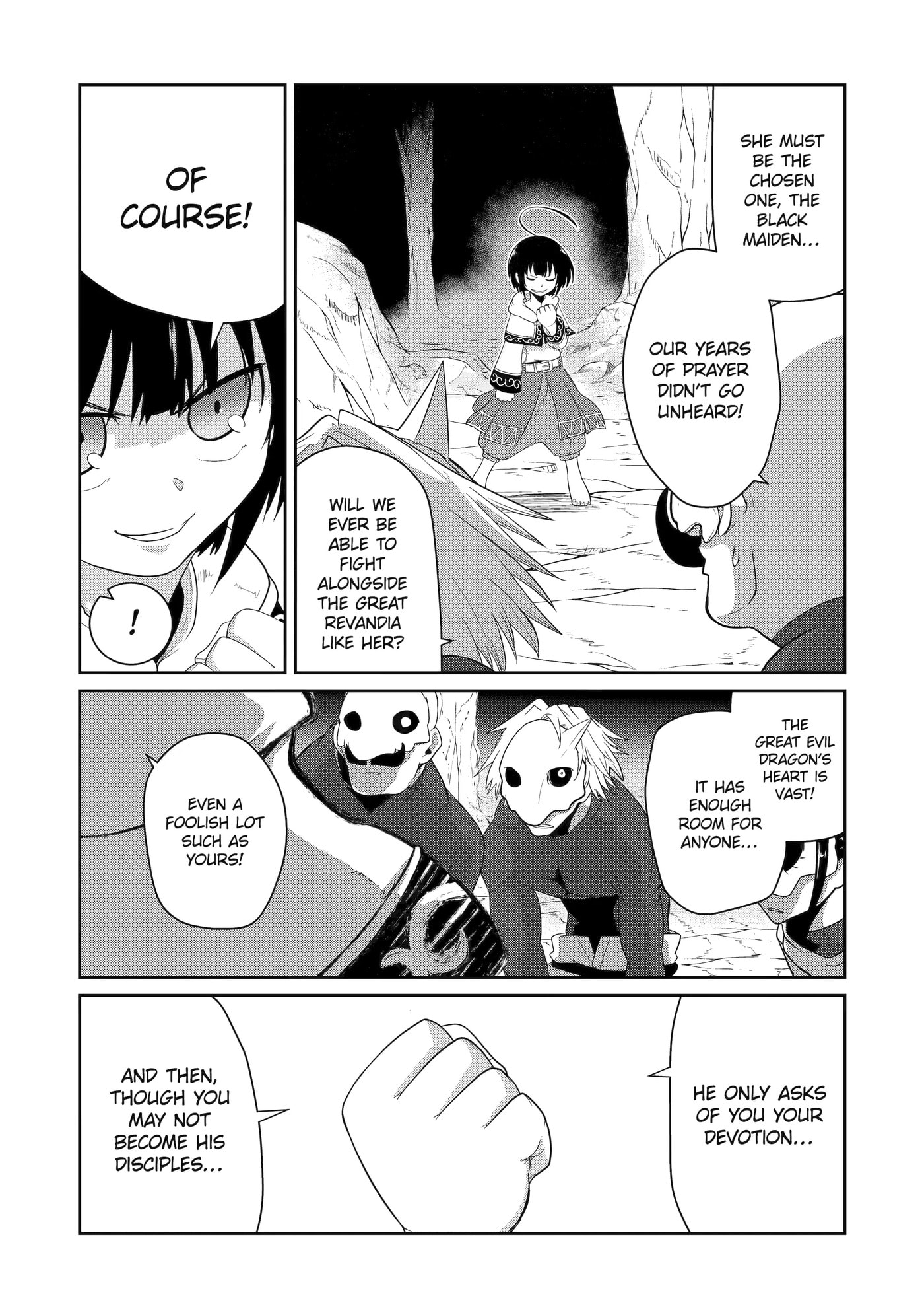 Yowai 5000-nen no Soushoku Dragon, Iwarenaki Jaryuu Nintei: Yada Kono Ikenie, Hito no Hanashi o Kiite Kurenai Chapter 18 page 12 - 