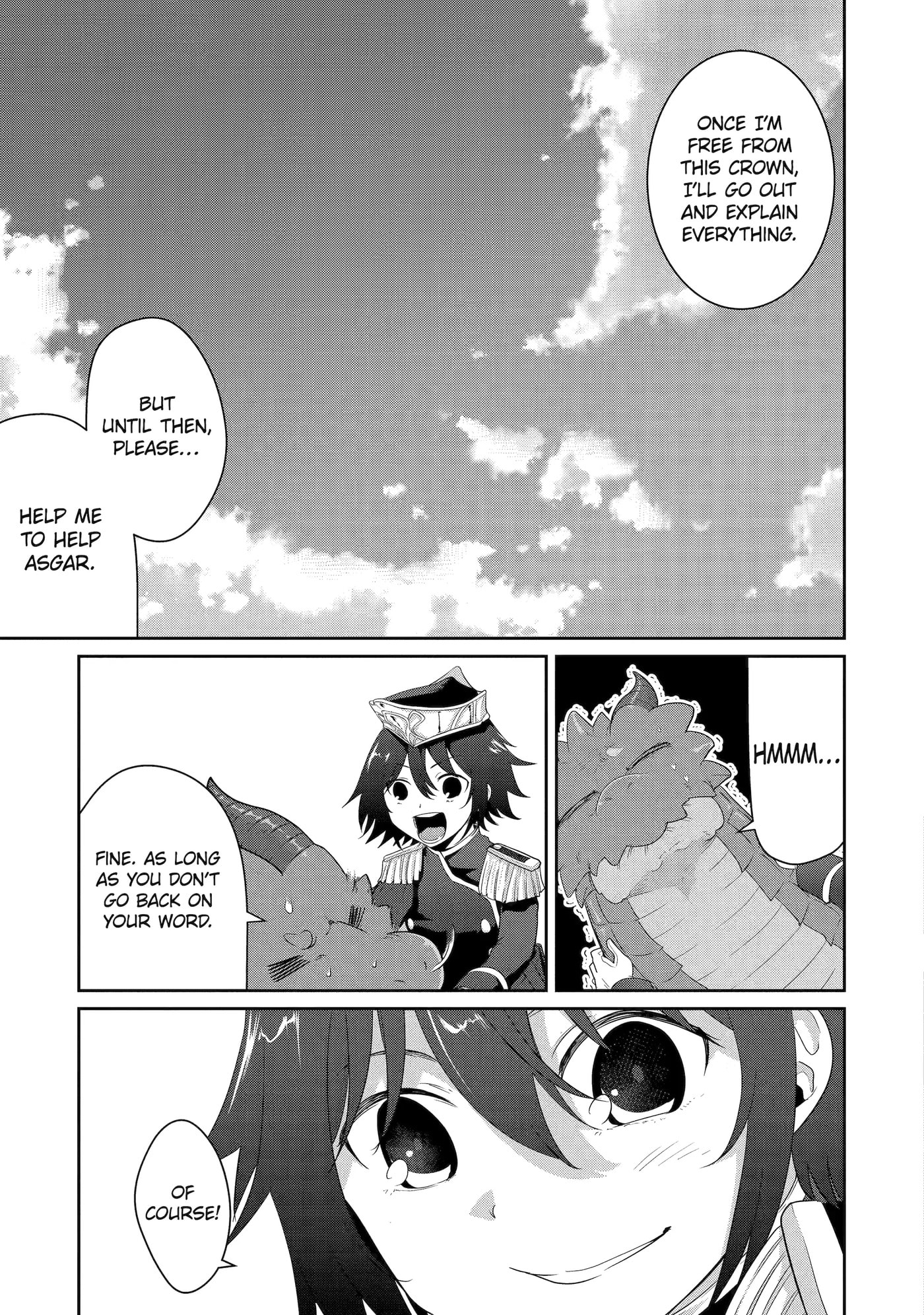 Yowai 5000-nen no Soushoku Dragon, Iwarenaki Jaryuu Nintei: Yada Kono Ikenie, Hito no Hanashi o Kiite Kurenai Chapter 18 page 25 - 