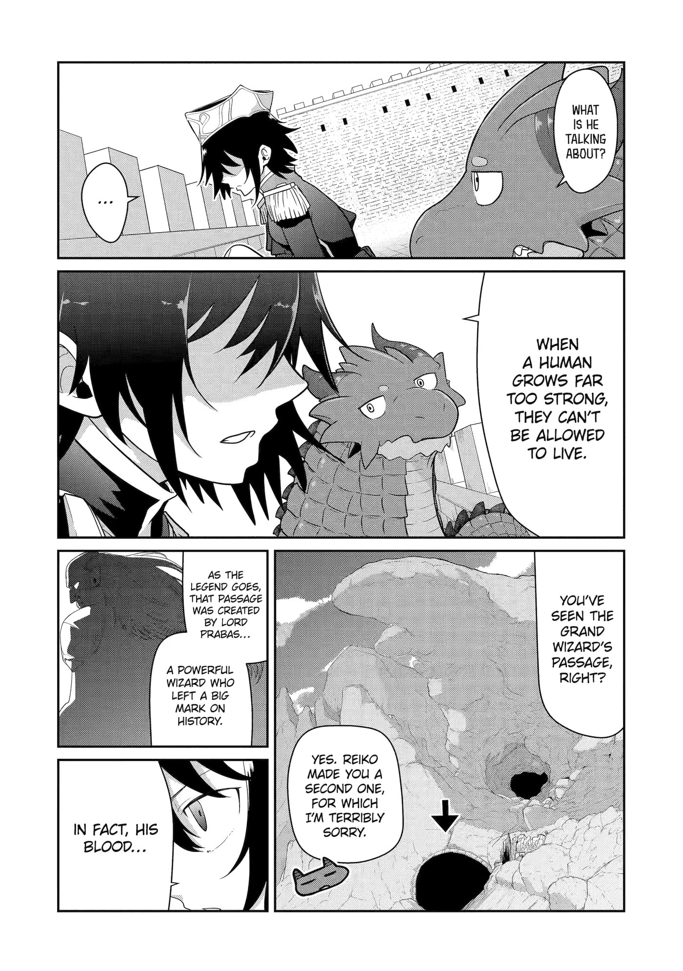 Yowai 5000-nen no Soushoku Dragon, Iwarenaki Jaryuu Nintei: Yada Kono Ikenie, Hito no Hanashi o Kiite Kurenai Chapter 18 page 27 - 