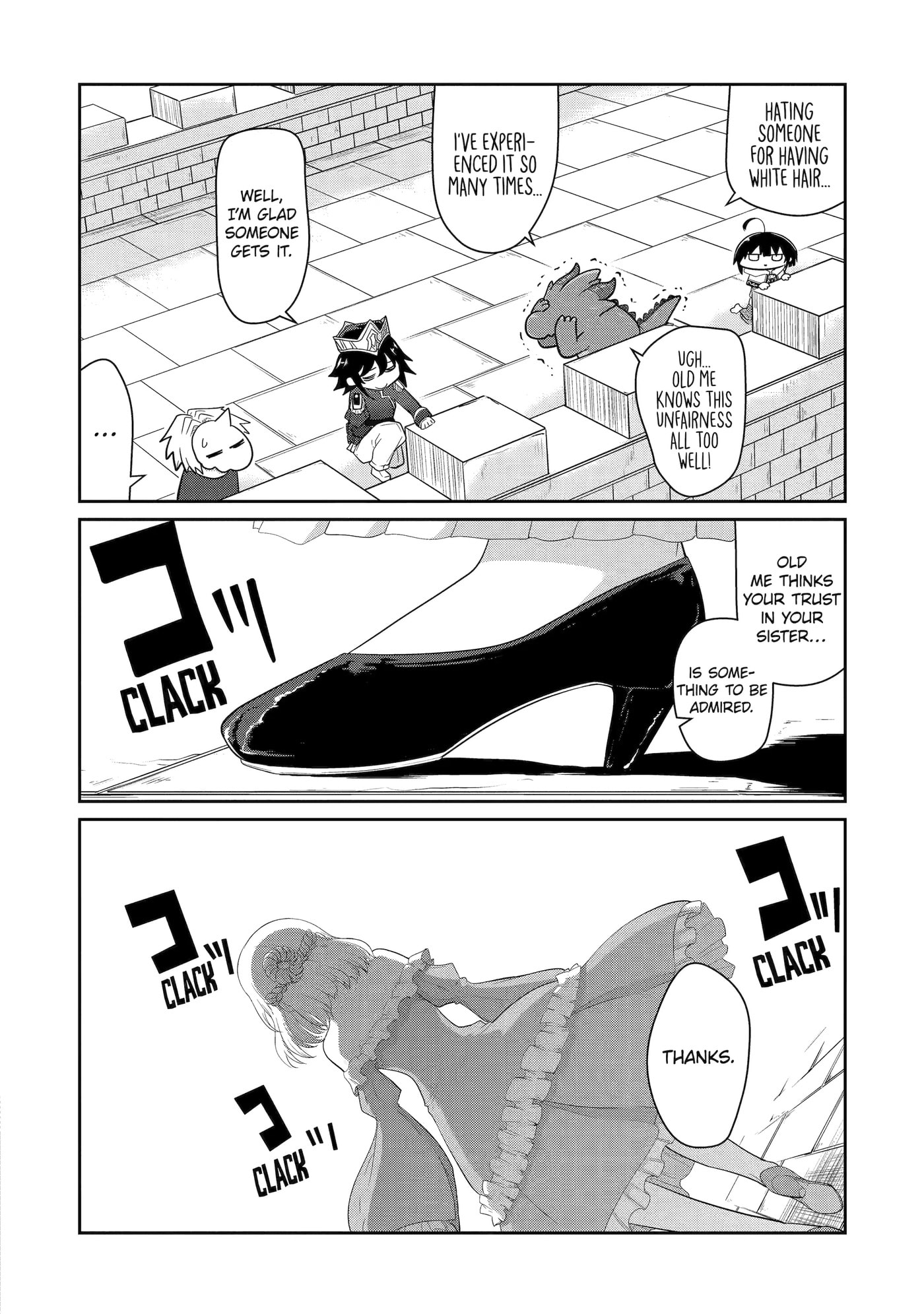 Yowai 5000-nen no Soushoku Dragon, Iwarenaki Jaryuu Nintei: Yada Kono Ikenie, Hito no Hanashi o Kiite Kurenai Chapter 18 page 32 - 