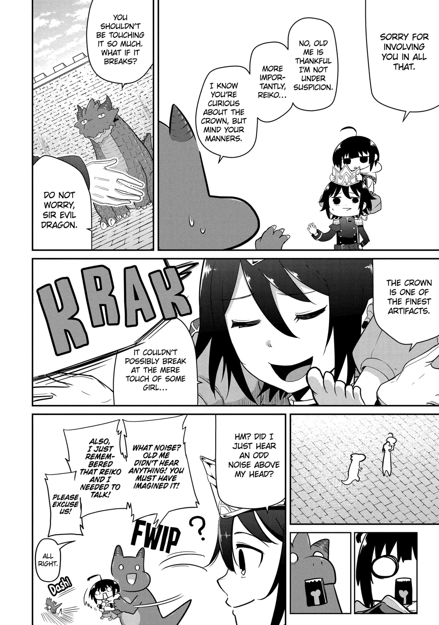 Yowai 5000-nen no Soushoku Dragon, Iwarenaki Jaryuu Nintei: Yada Kono Ikenie, Hito no Hanashi o Kiite Kurenai Chapter 19.2 page 6 - 