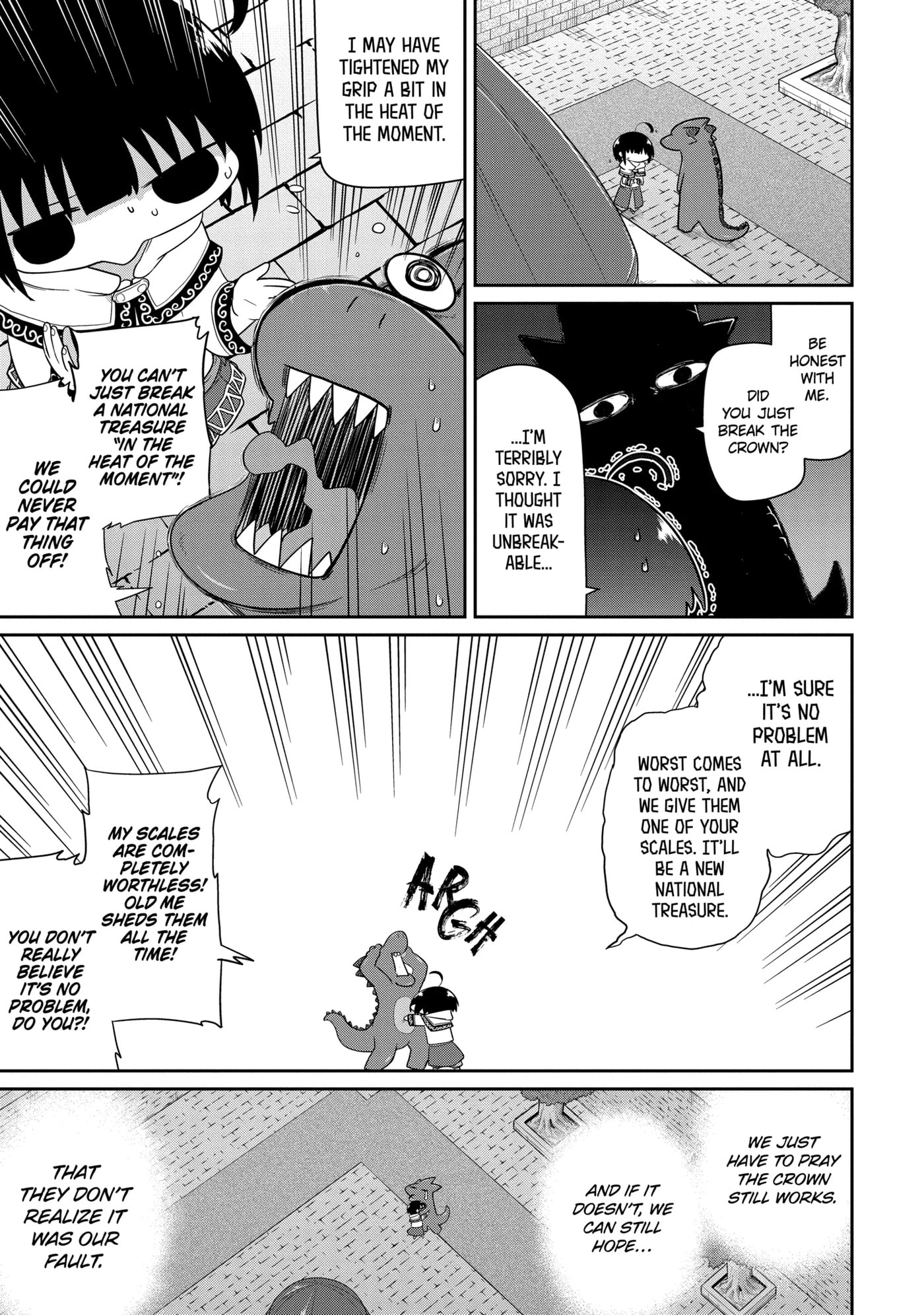 Yowai 5000-nen no Soushoku Dragon, Iwarenaki Jaryuu Nintei: Yada Kono Ikenie, Hito no Hanashi o Kiite Kurenai Chapter 19.2 page 7 - 