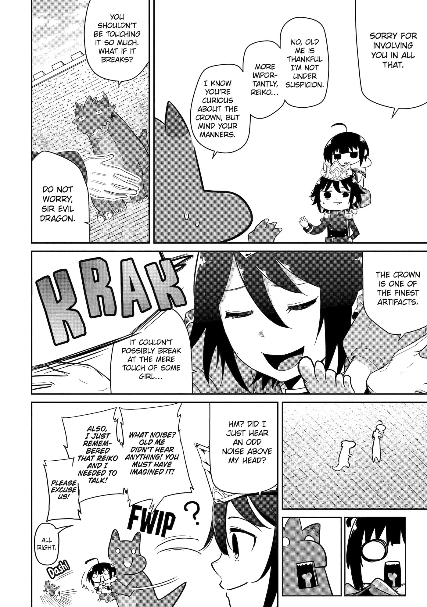 Yowai 5000-nen no Soushoku Dragon, Iwarenaki Jaryuu Nintei: Yada Kono Ikenie, Hito no Hanashi o Kiite Kurenai Chapter 19 page 15 - 