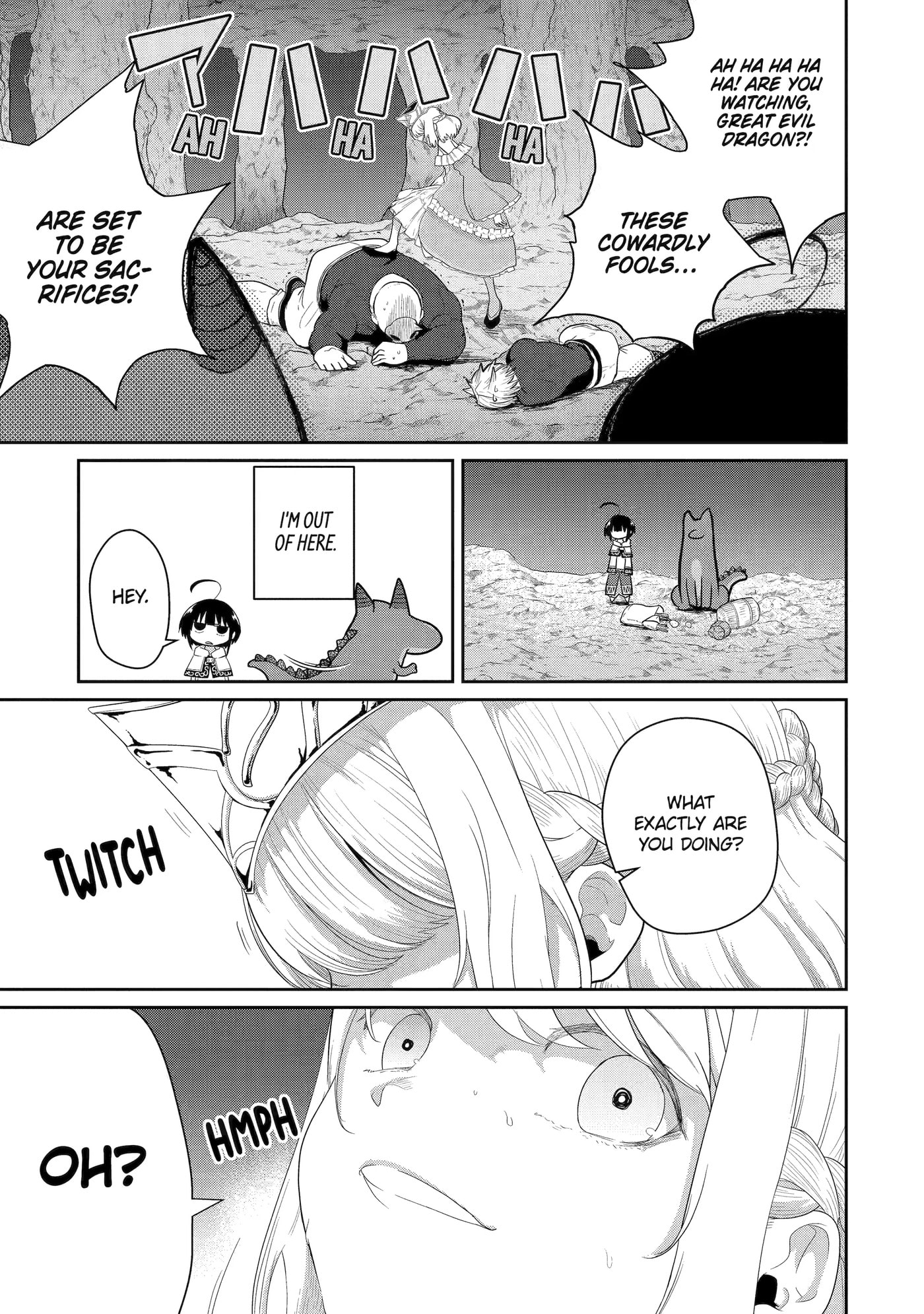 Yowai 5000-nen no Soushoku Dragon, Iwarenaki Jaryuu Nintei: Yada Kono Ikenie, Hito no Hanashi o Kiite Kurenai Chapter 19 page 29 - 