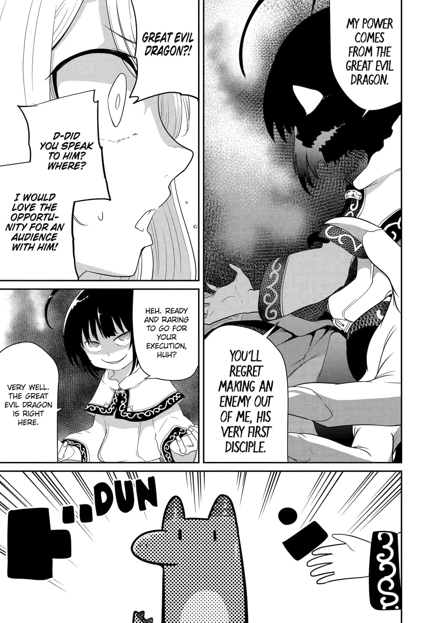 Yowai 5000-nen no Soushoku Dragon, Iwarenaki Jaryuu Nintei: Yada Kono Ikenie, Hito no Hanashi o Kiite Kurenai Chapter 19 page 31 - 