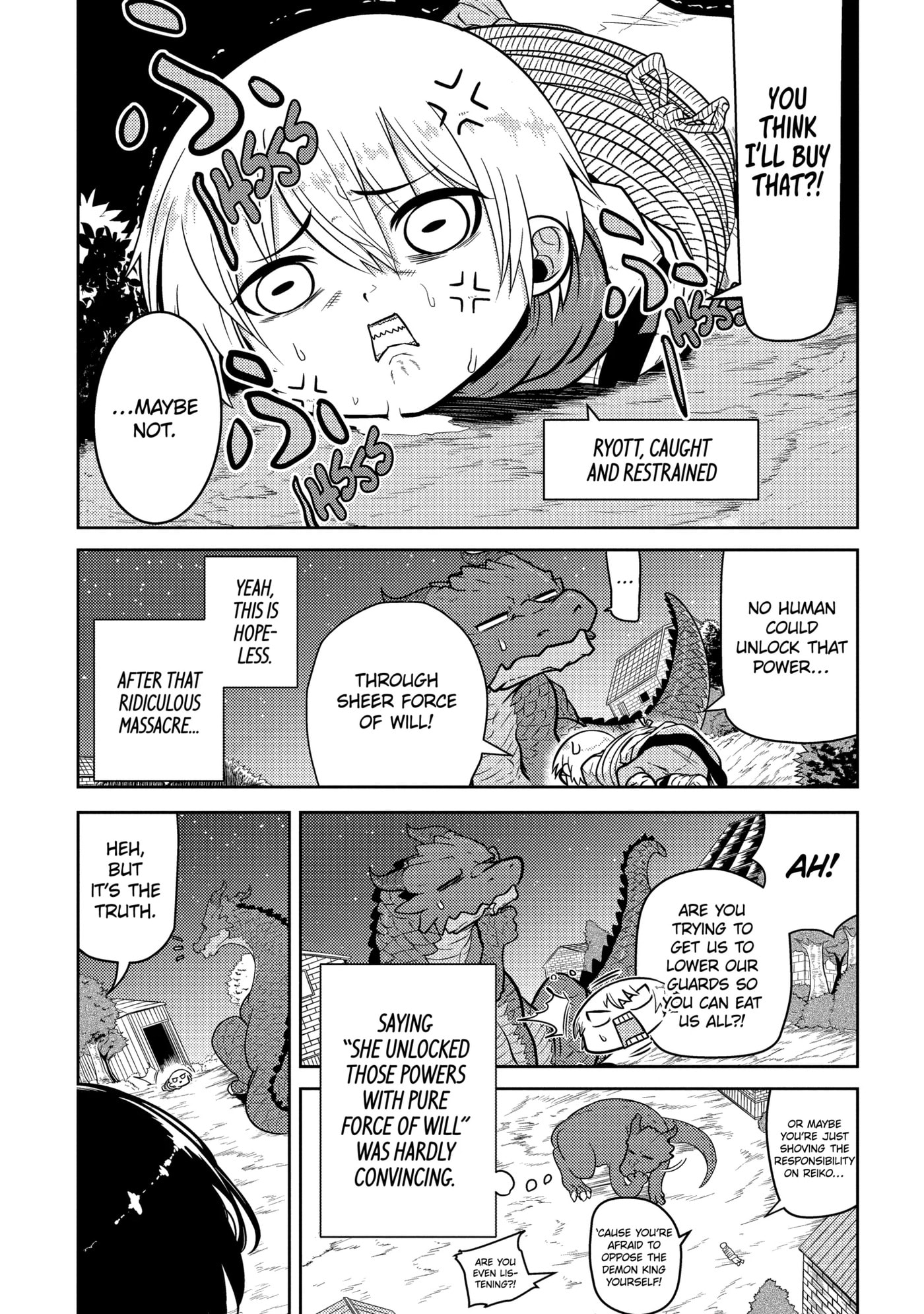 Yowai 5000-nen no Soushoku Dragon, Iwarenaki Jaryuu Nintei: Yada Kono Ikenie, Hito no Hanashi o Kiite Kurenai Chapter 2.1 page 4 - 