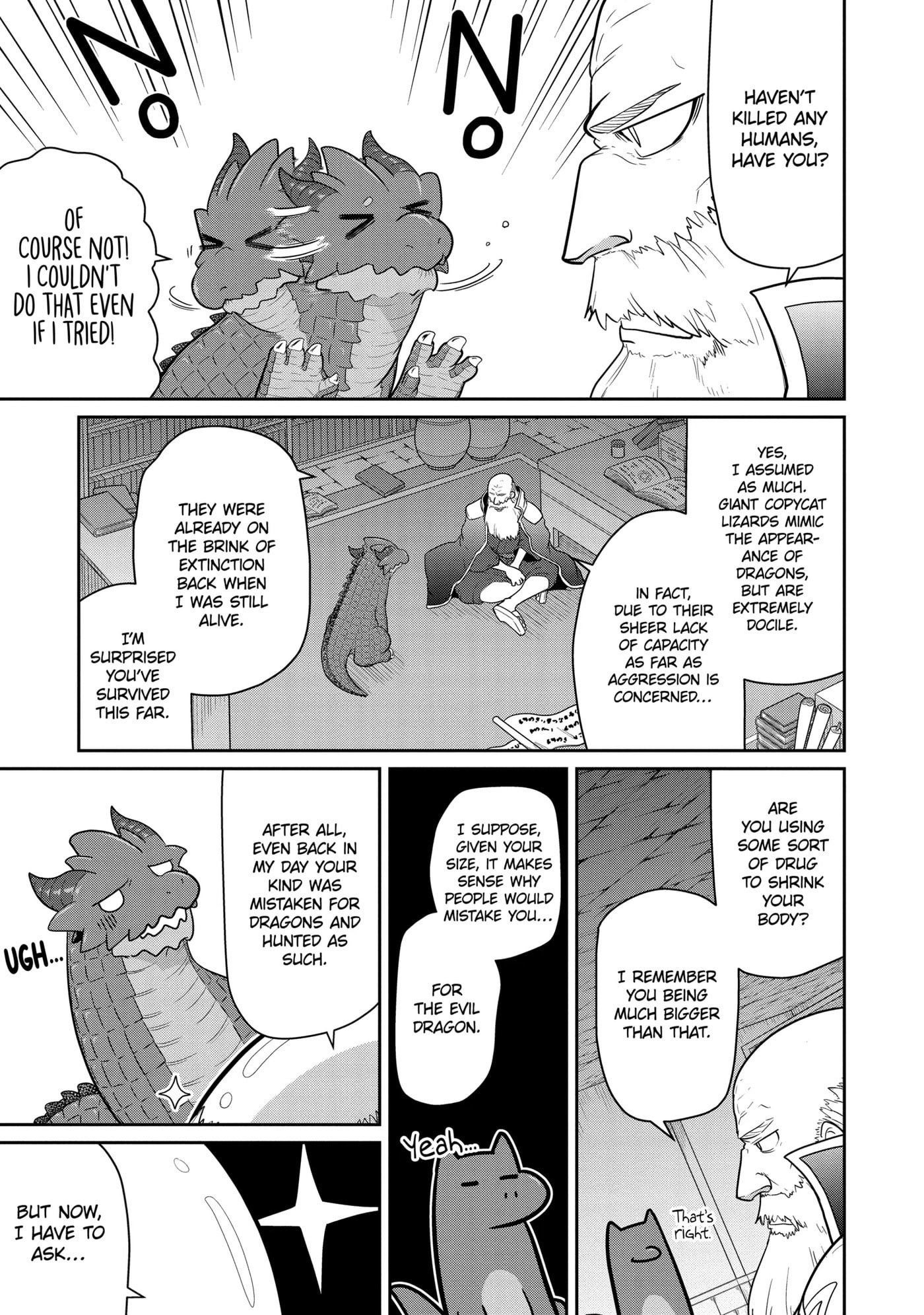 Yowai 5000-nen no Soushoku Dragon, Iwarenaki Jaryuu Nintei: Yada Kono Ikenie, Hito no Hanashi o Kiite Kurenai Chapter 21.1 page 6 - 