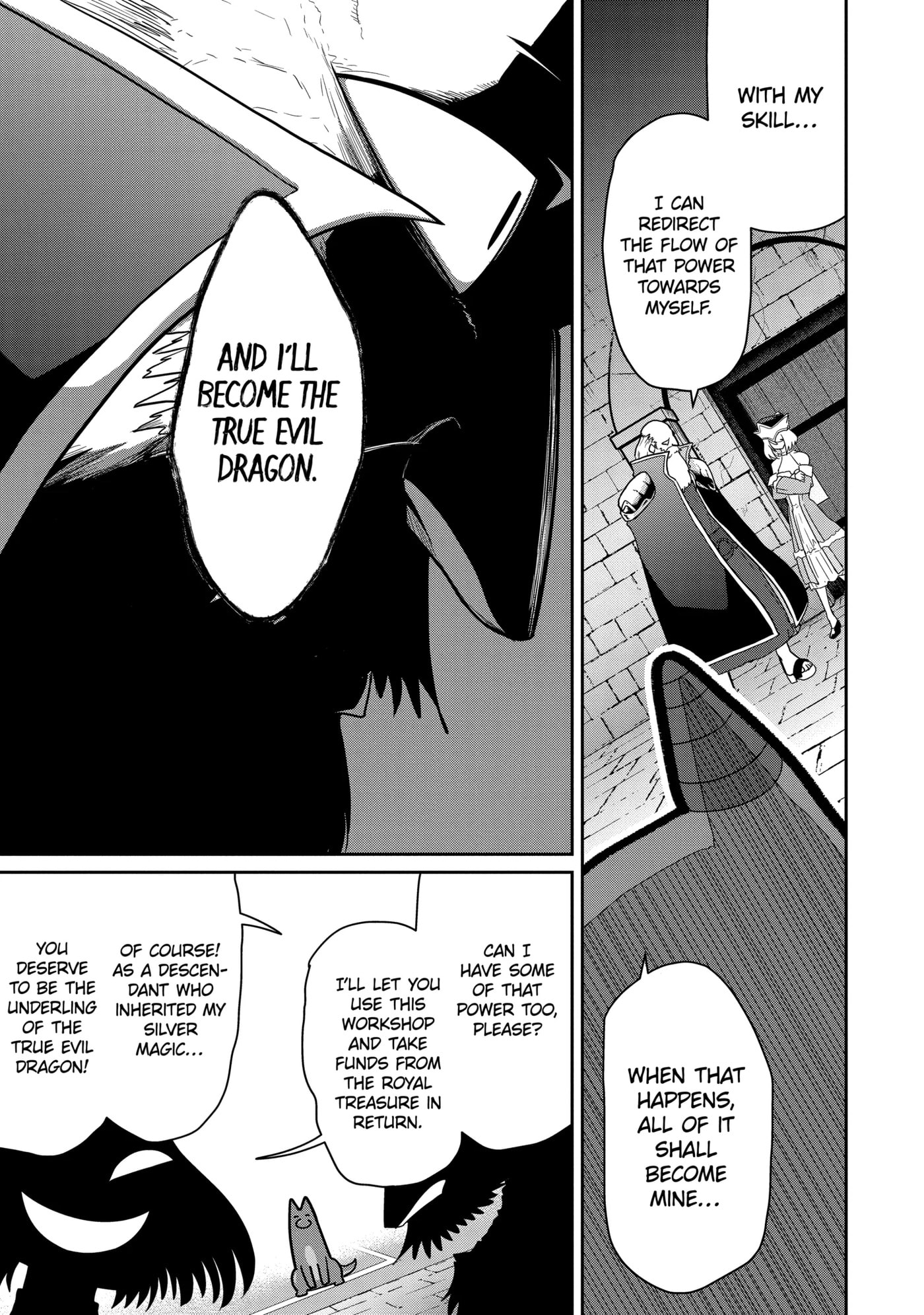 Yowai 5000-nen no Soushoku Dragon, Iwarenaki Jaryuu Nintei: Yada Kono Ikenie, Hito no Hanashi o Kiite Kurenai Chapter 21.2 page 9 - 