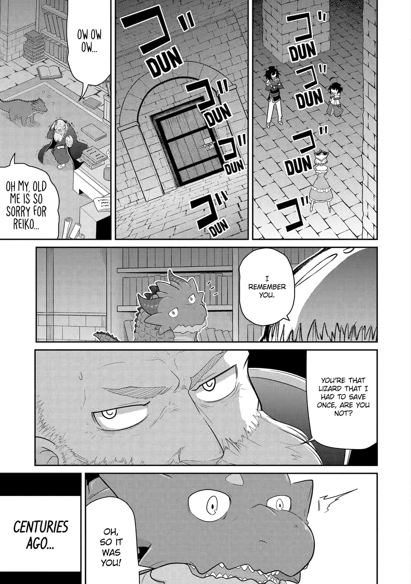Yowai 5000-nen no Soushoku Dragon, Iwarenaki Jaryuu Nintei: Yada Kono Ikenie, Hito no Hanashi o Kiite Kurenai Chapter 21 page 2 - 