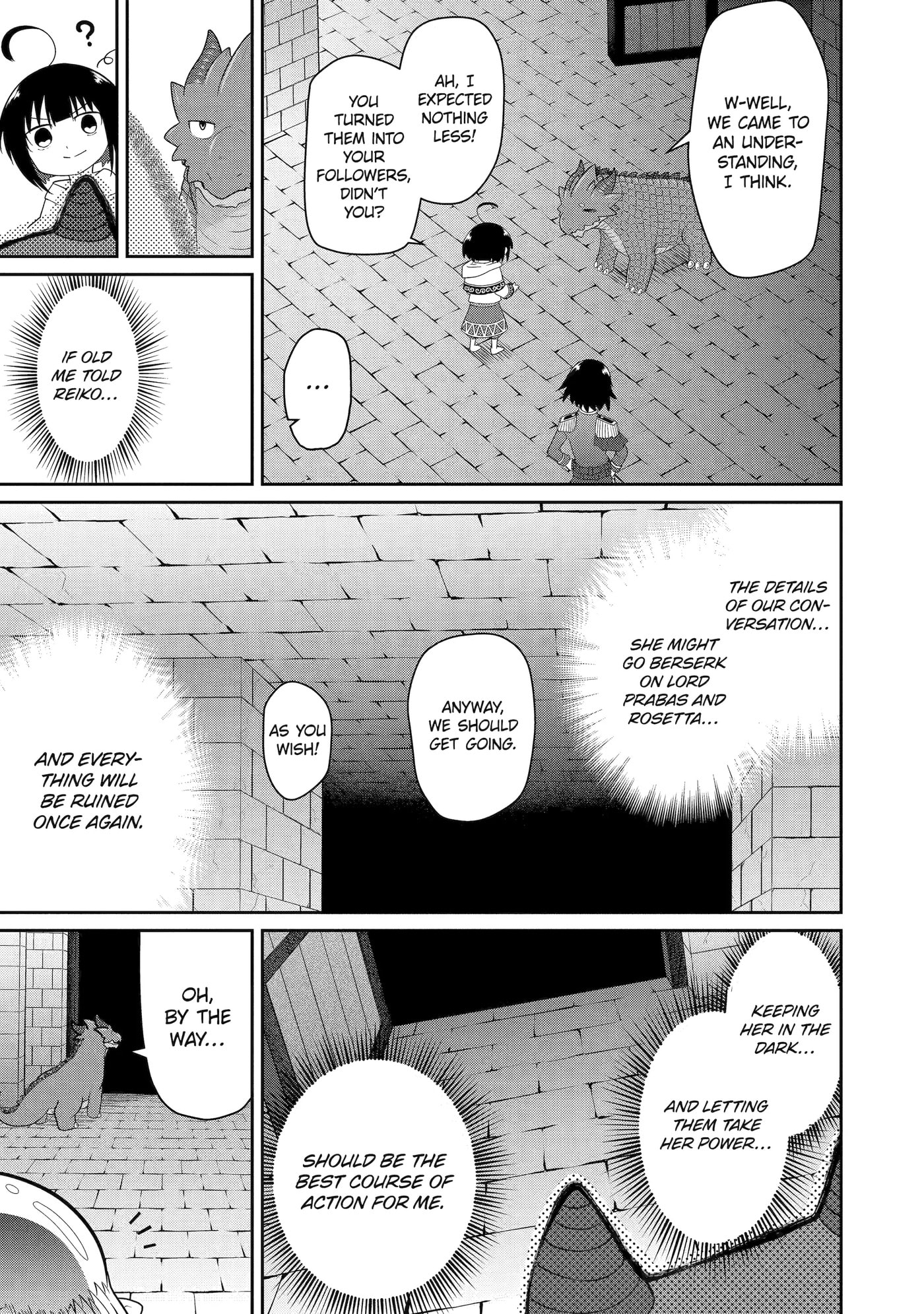 Yowai 5000-nen no Soushoku Dragon, Iwarenaki Jaryuu Nintei: Yada Kono Ikenie, Hito no Hanashi o Kiite Kurenai Chapter 21 page 23 - 